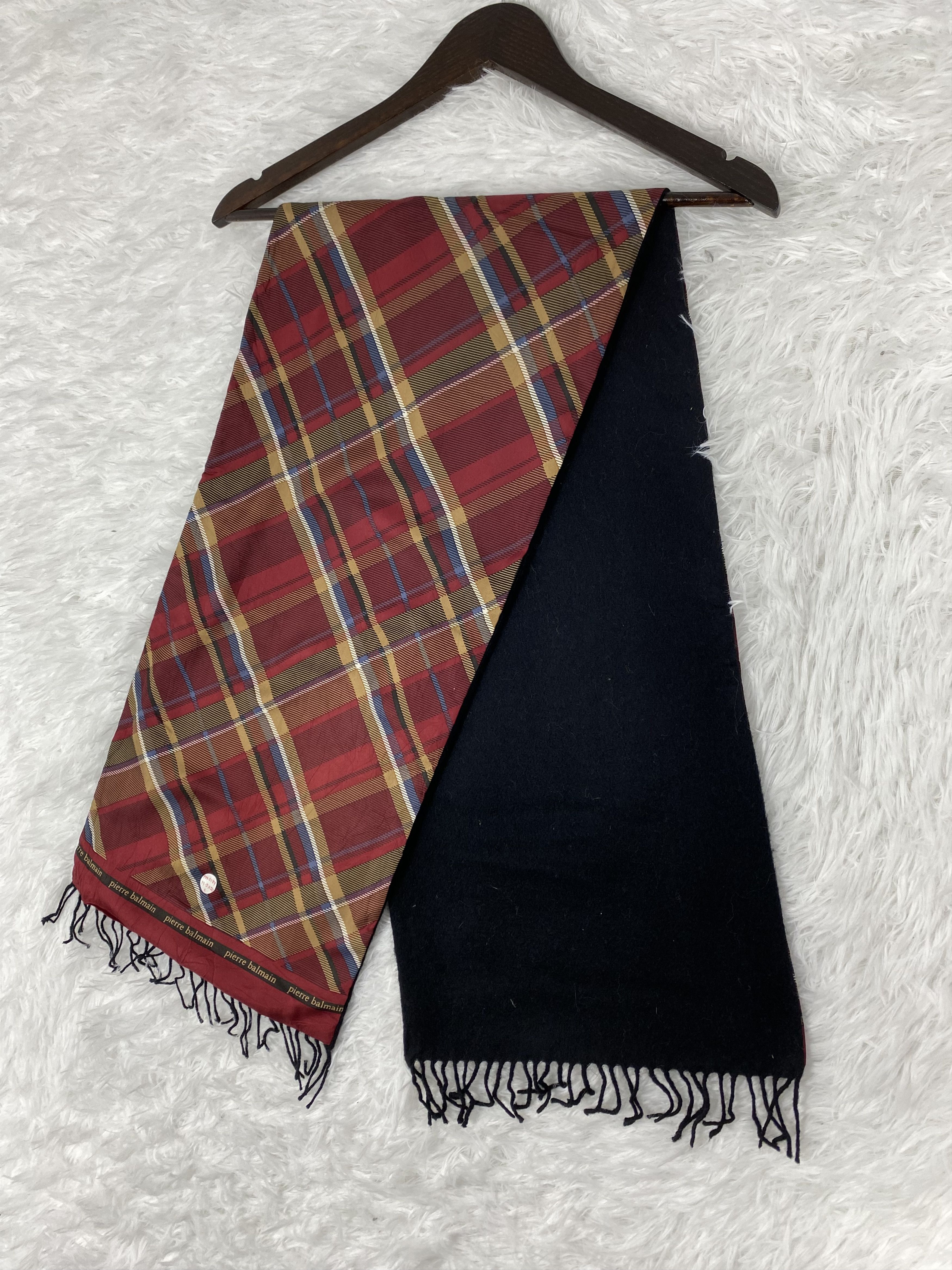 Vintage Pierre Balmain Scarf Muffler Neckwear PM0187