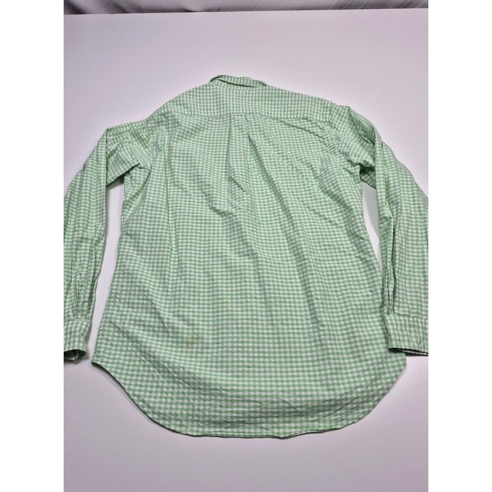 Ralph Lauren Ralph Lauren Shirt Mens M Green Check Classic Fit Button Down L/S Pony Embroidered Polo Logo Casual Shirt Experimental: None? Size US M / EU 48-50 / 2 - 6 Thumbnail