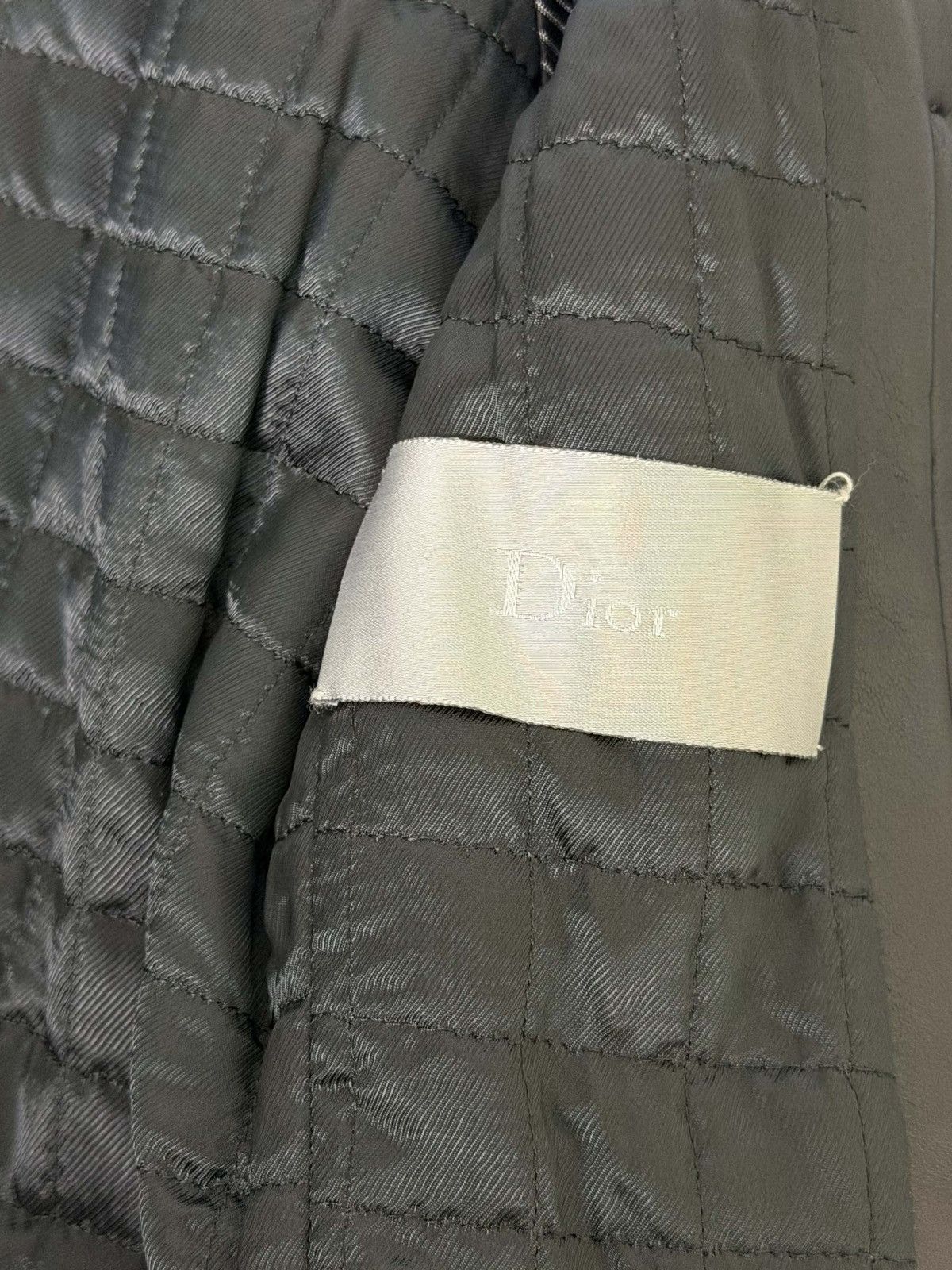 Dior Dior Homme SS07 “Navigate” Biker Leather Jacket Size US XXS / EU 40 - 10 Thumbnail