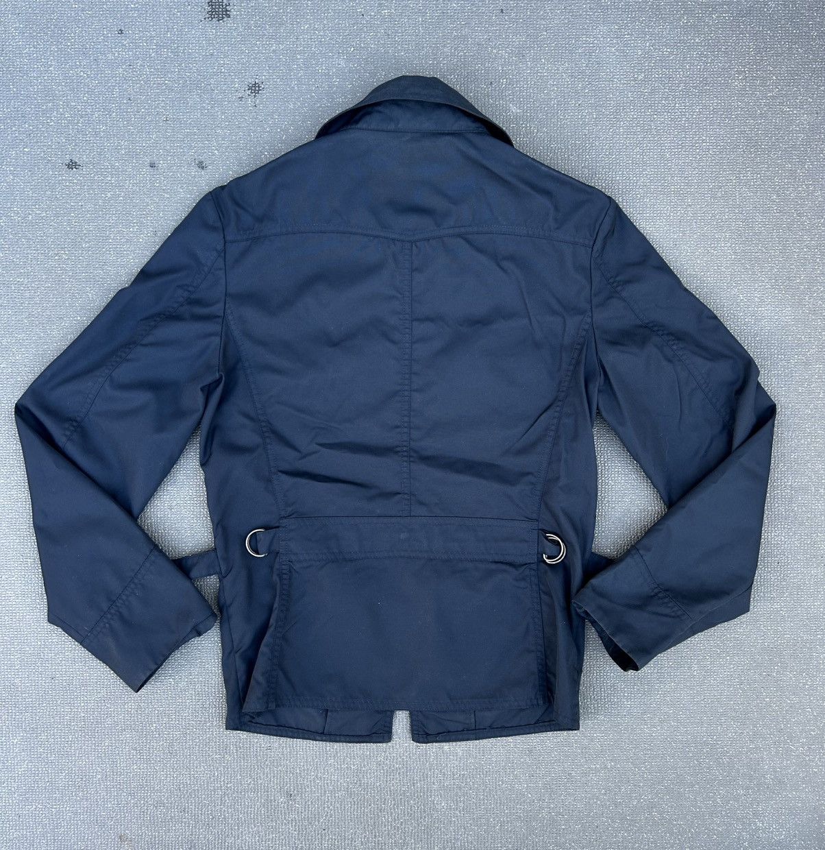 Gucci Gucci Tom ford nylon western jacket in dark navy Size US M / EU 48-50 / 2 - 2 Thumbnail