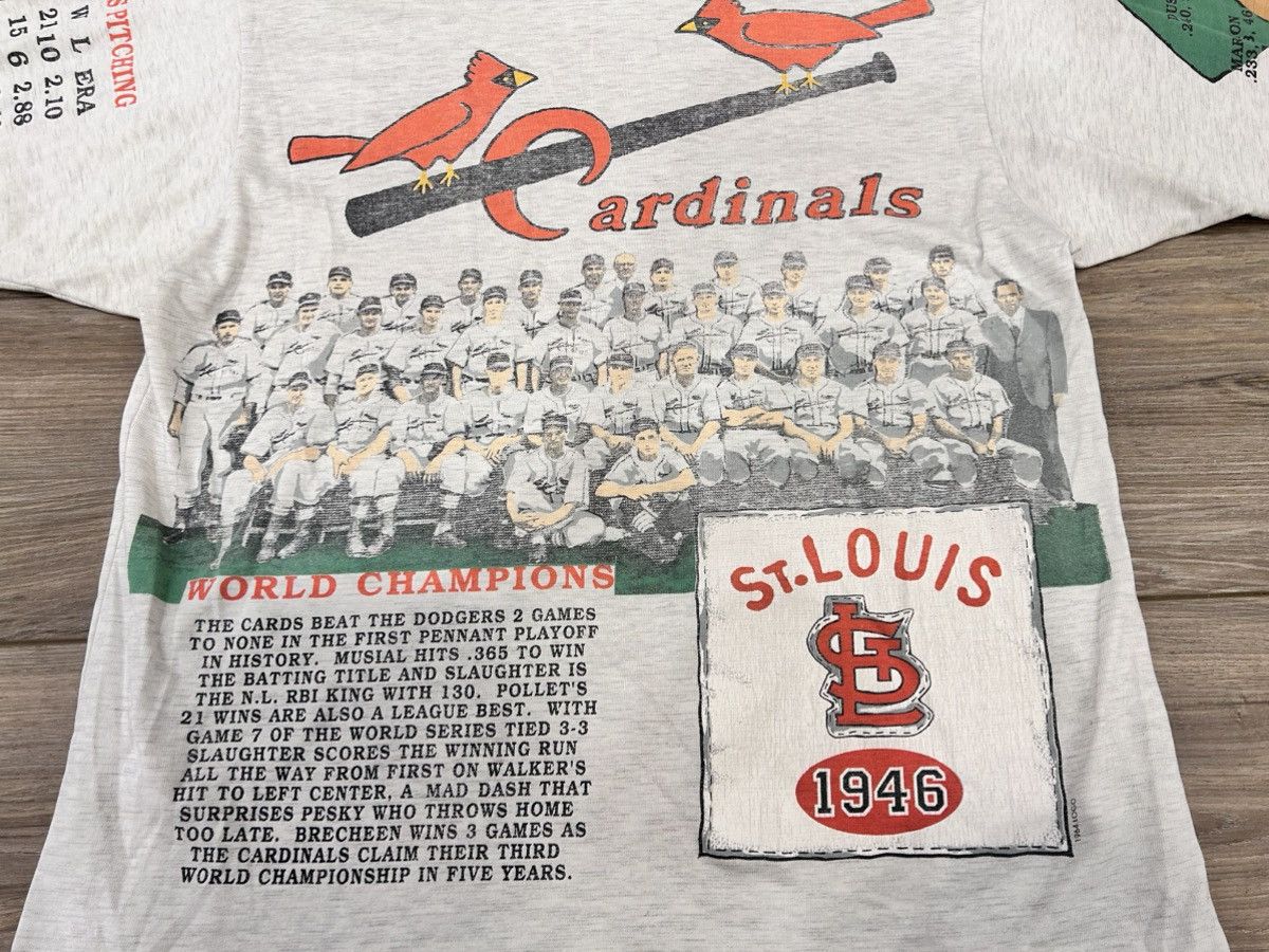 Vintage Vintage St Louis Cardinals World Series tee Size US L / EU 52-54 / 3 - 6 Thumbnail