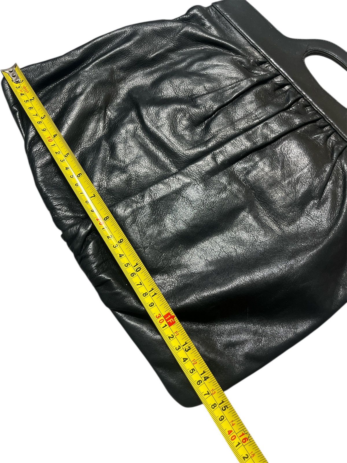 Dries Van Noten Dries Van Noten Hand Bag Leather Black Size ONE SIZE - 7 Thumbnail
