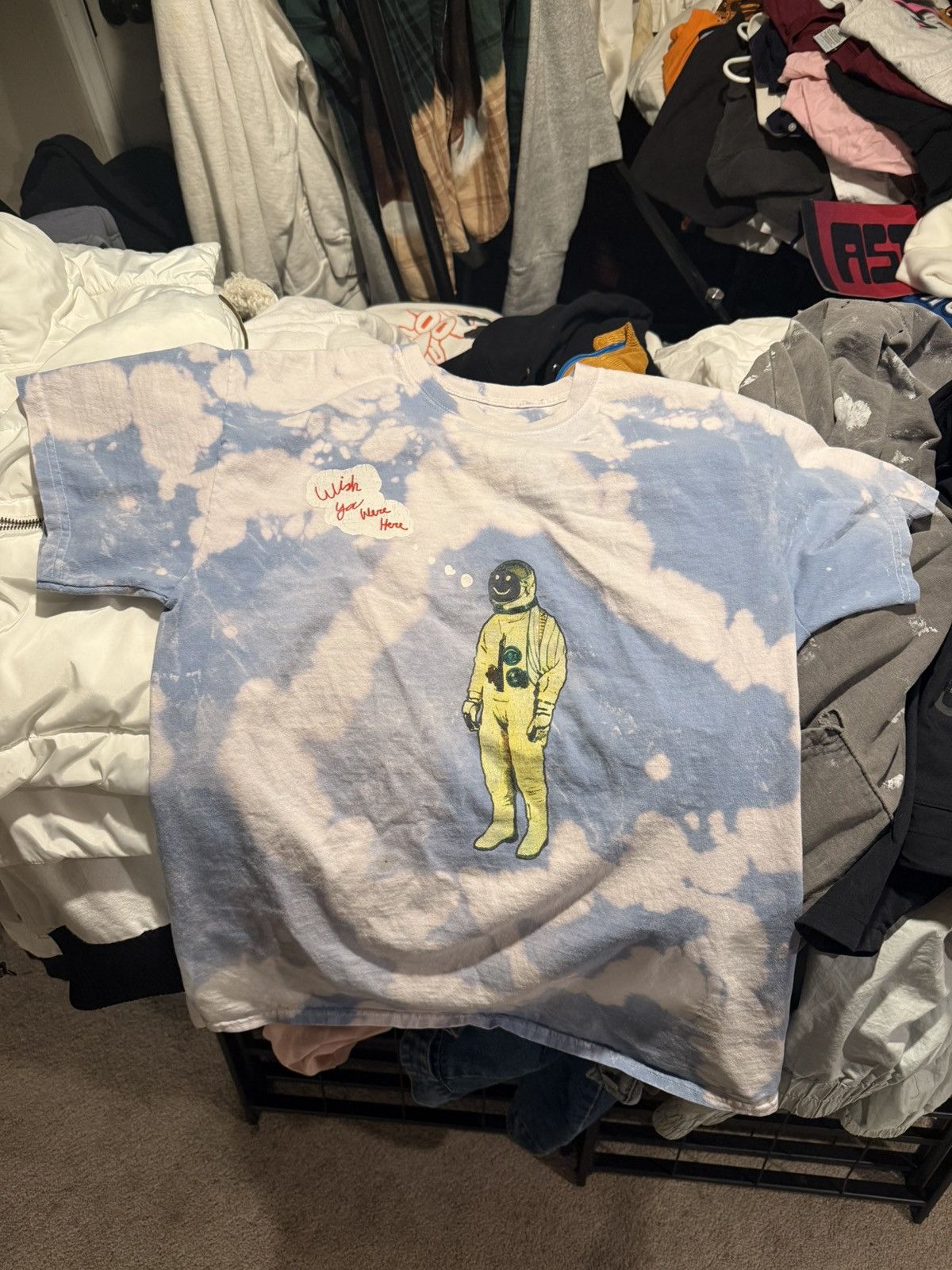 Travis Scott astronaut wish you were astroworld t-shirt | travis scott Size US S / EU 44-46 / 1 - 1 Thumbnail