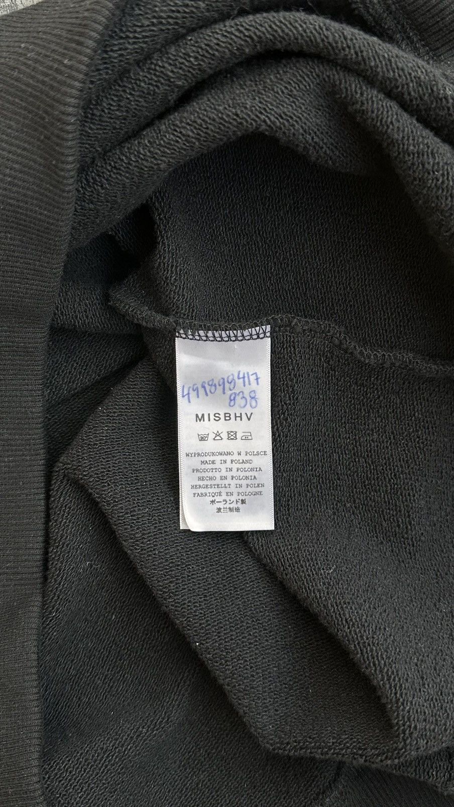 Misbhv MISBHV x Teila Black Hoodie Size US S / EU 44-46 / 1 - 4 Thumbnail