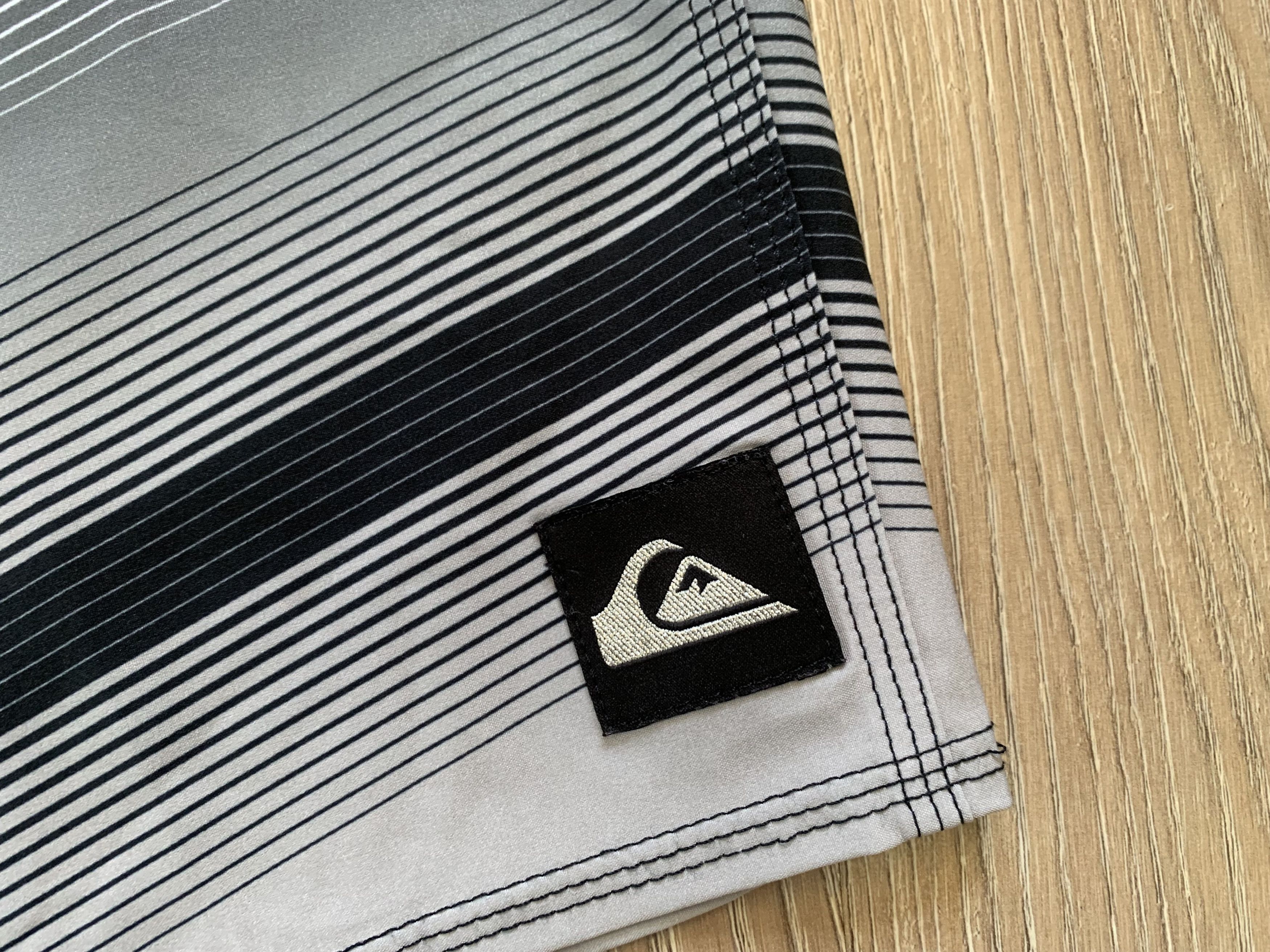 Quicksilver Quiksilver Men Swim Trunks Stripe Board Shorts Size US 33 - 5 Thumbnail