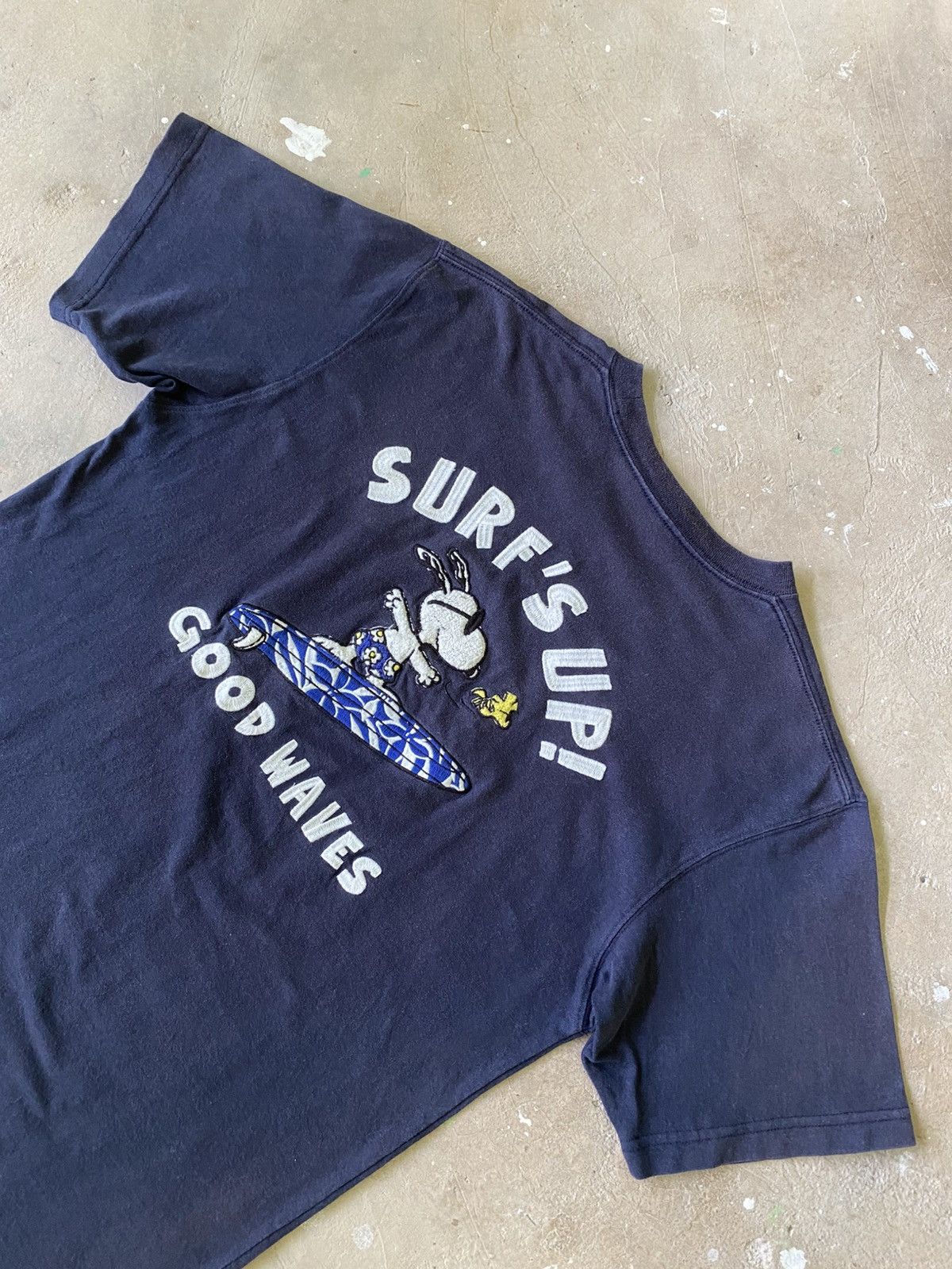 Peanuts Local Motion x Peanuts Surf’s Up Embroidery Tee Size US M / EU 48-50 / 2 - 9 Thumbnail