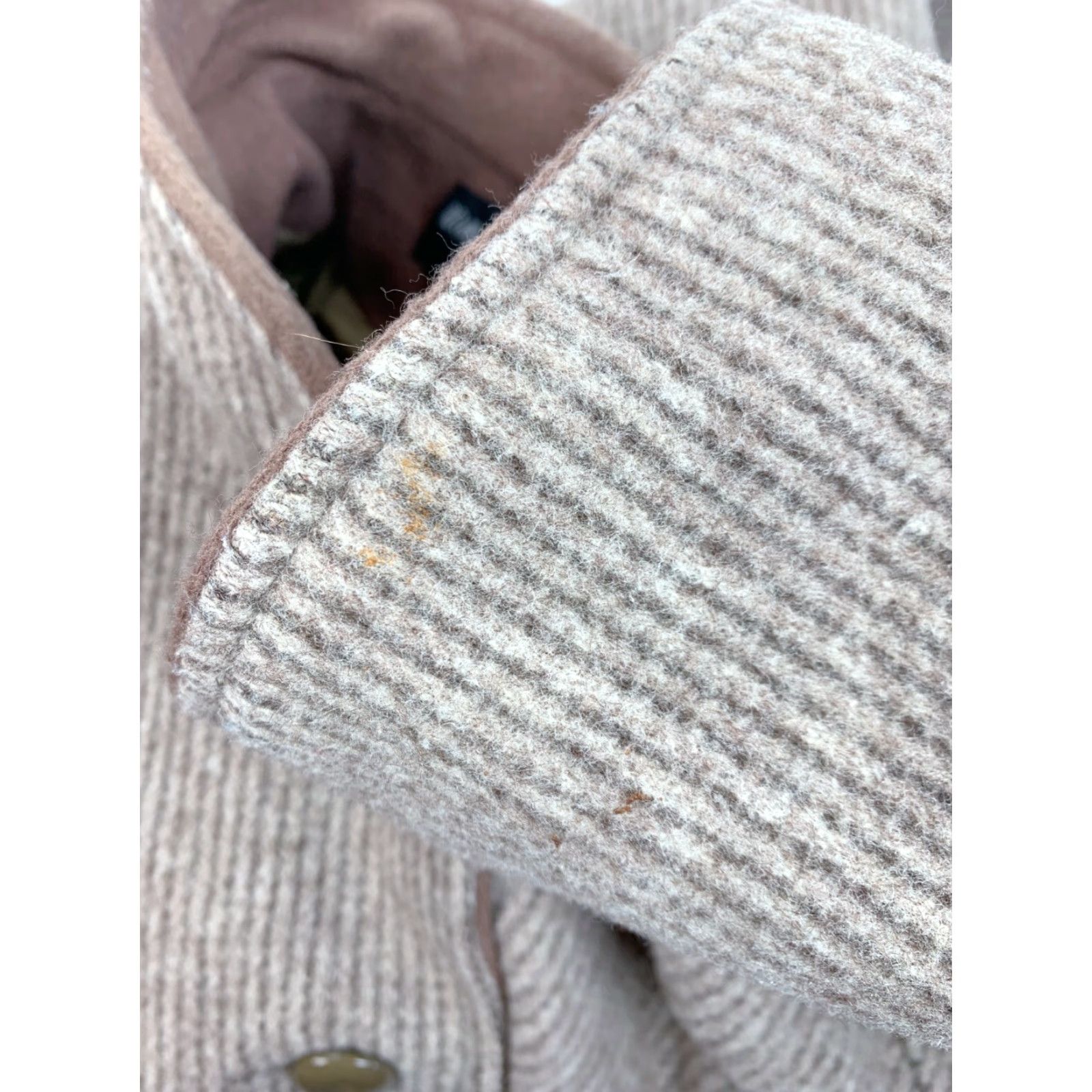 Vintage VINTAGE Wellington Fashions Peacoat Coat XS Small Women Wool Brown Button Made in USA Size XS / US 0-2 / IT 36-38 - 5 Thumbnail