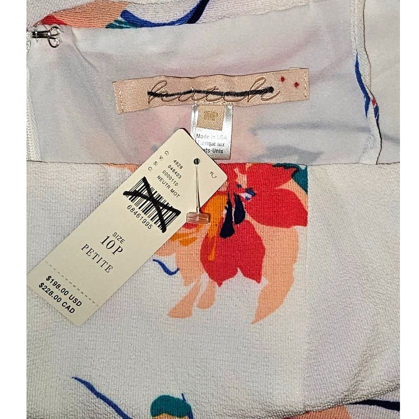 Anthropologie New Anthropologie Hutch Declin Dress Midi $198 Sz 10 Petite Size L / US 10 / IT 46 - 6 Thumbnail