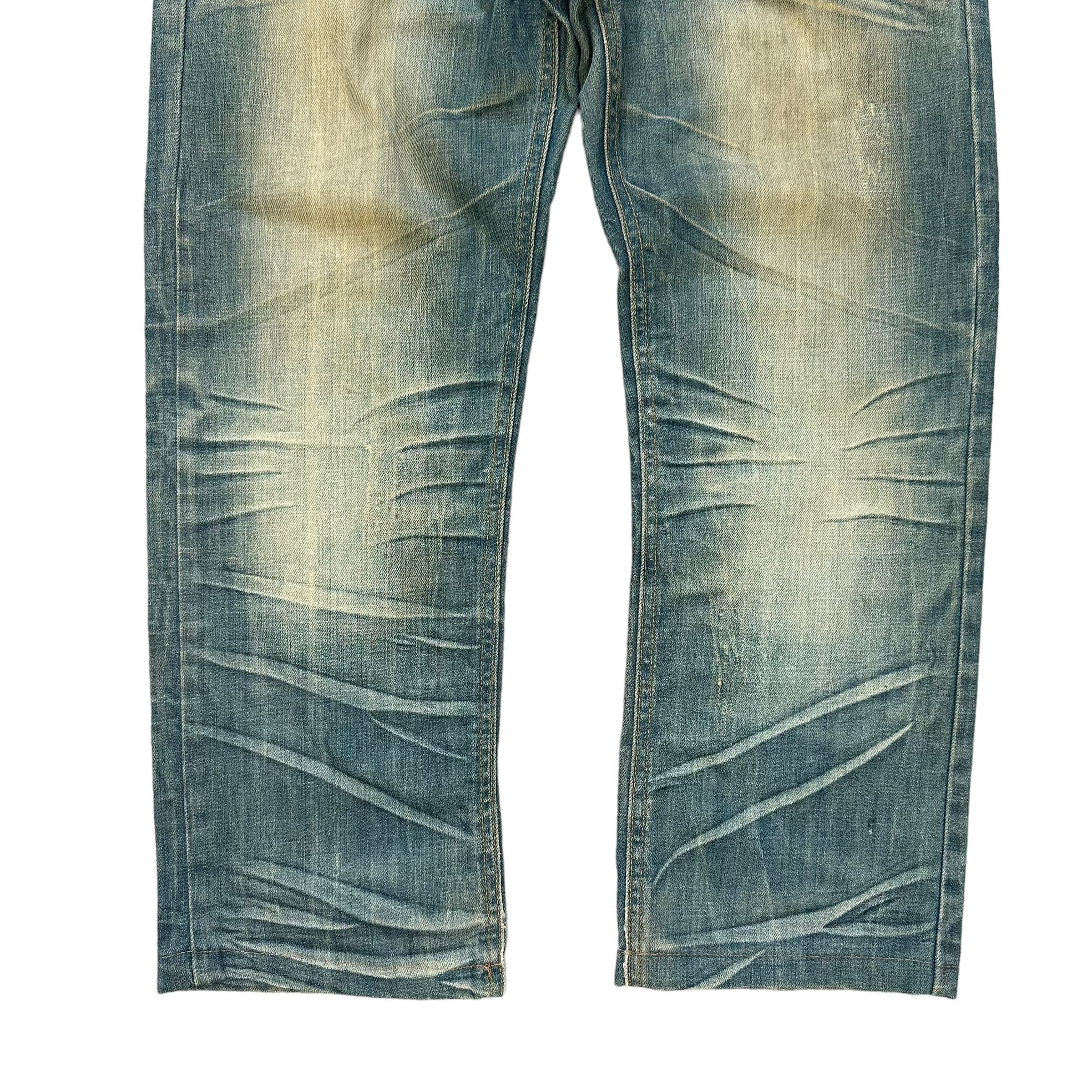 Japanese Brand GHOST BRAND TECHNICAL JEANS RUSTY DENIM PANT #7799-176 Size US 34 / EU 50 - 5 Thumbnail