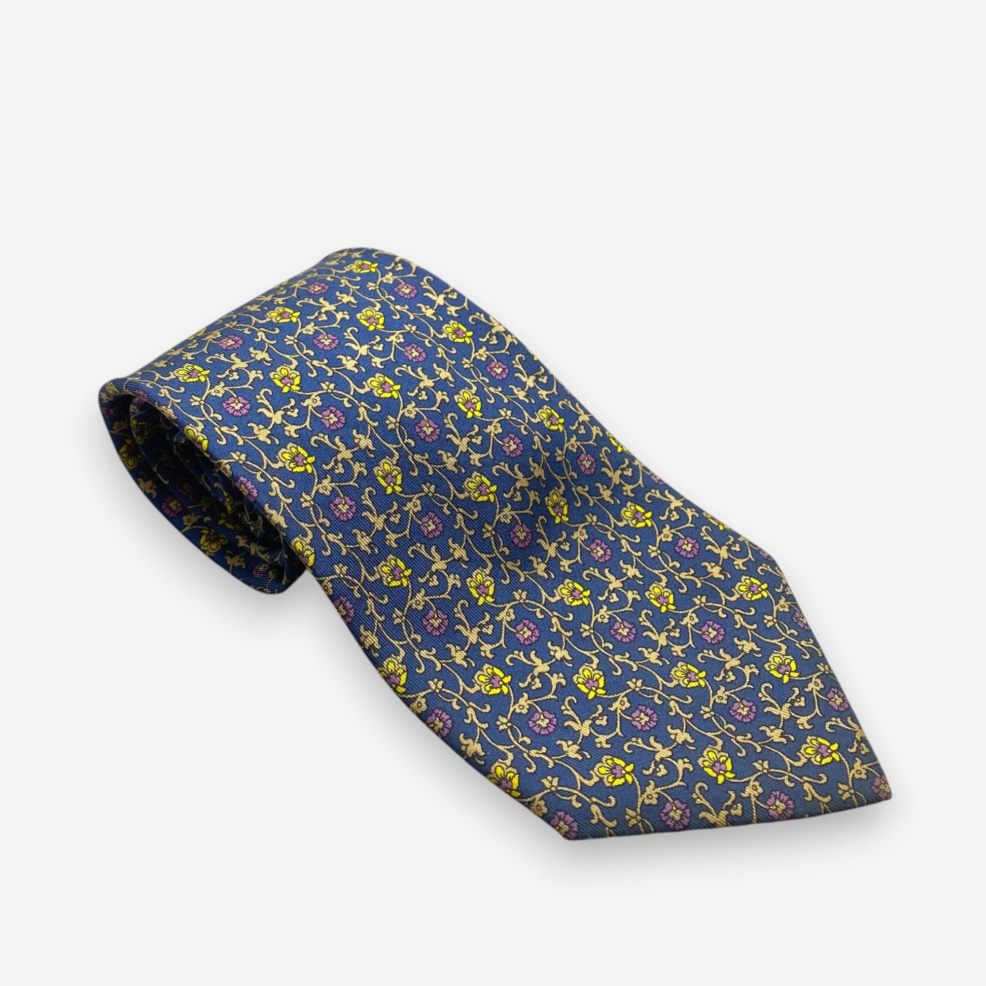 Japanese Brand Vintage Nina Ricci SILK Necktie Cravate Pure Silk Neck Tie Size ONE SIZE - 1 Thumbnail