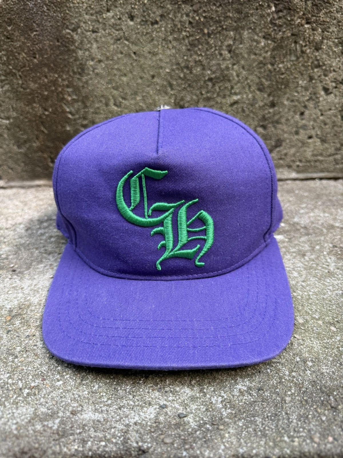 Chrome Hearts Chrome Hearts CH Purple Trucker Hat Size ONE SIZE - 1 Thumbnail