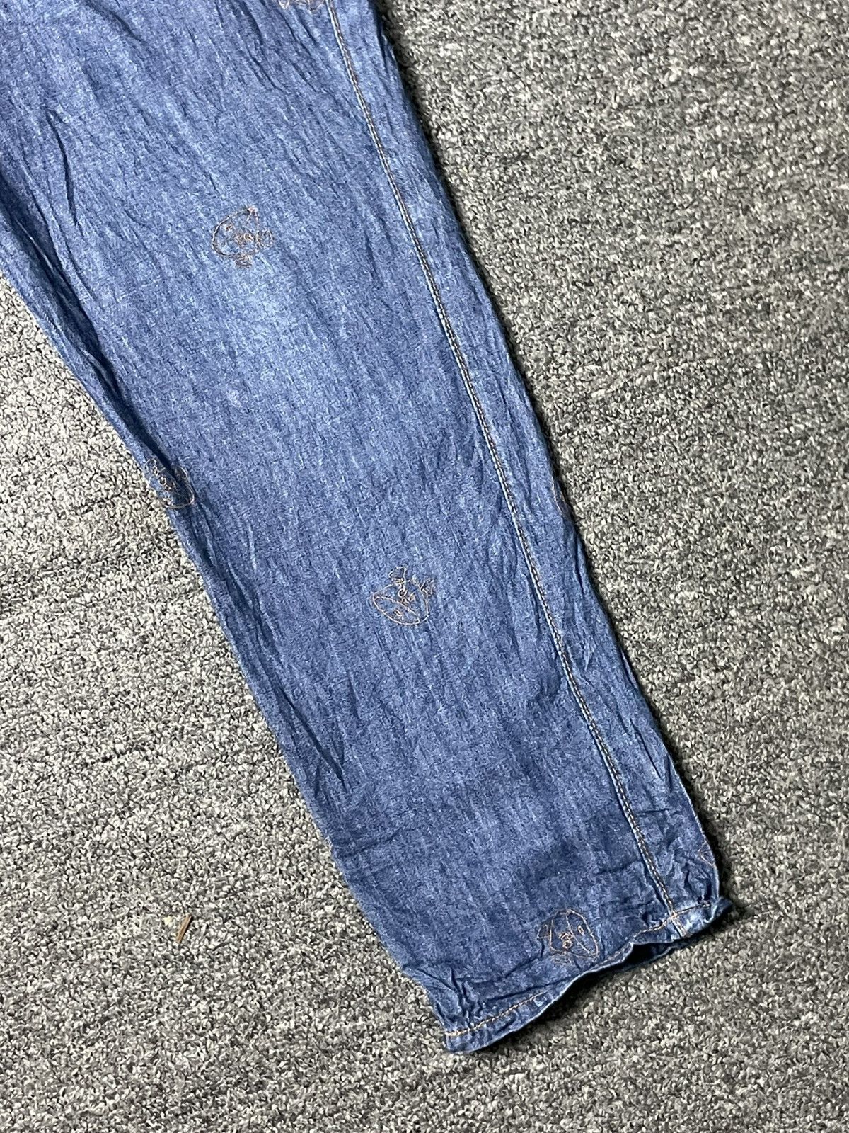 Issey Miyake × Ne-Net × Vintage Ne-Net x Issey Miyake Cropped Harem Jeans (84) Size US 27 - 3 Thumbnail