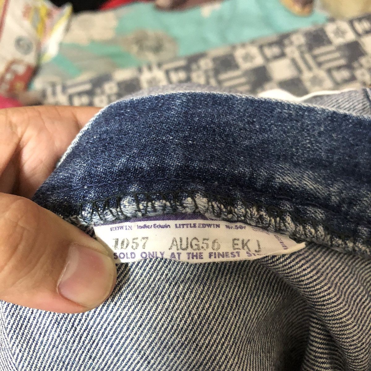Edwin Edwin Blue vintage Denim jeans Pants #A2145 Size US 29 - 21 Thumbnail