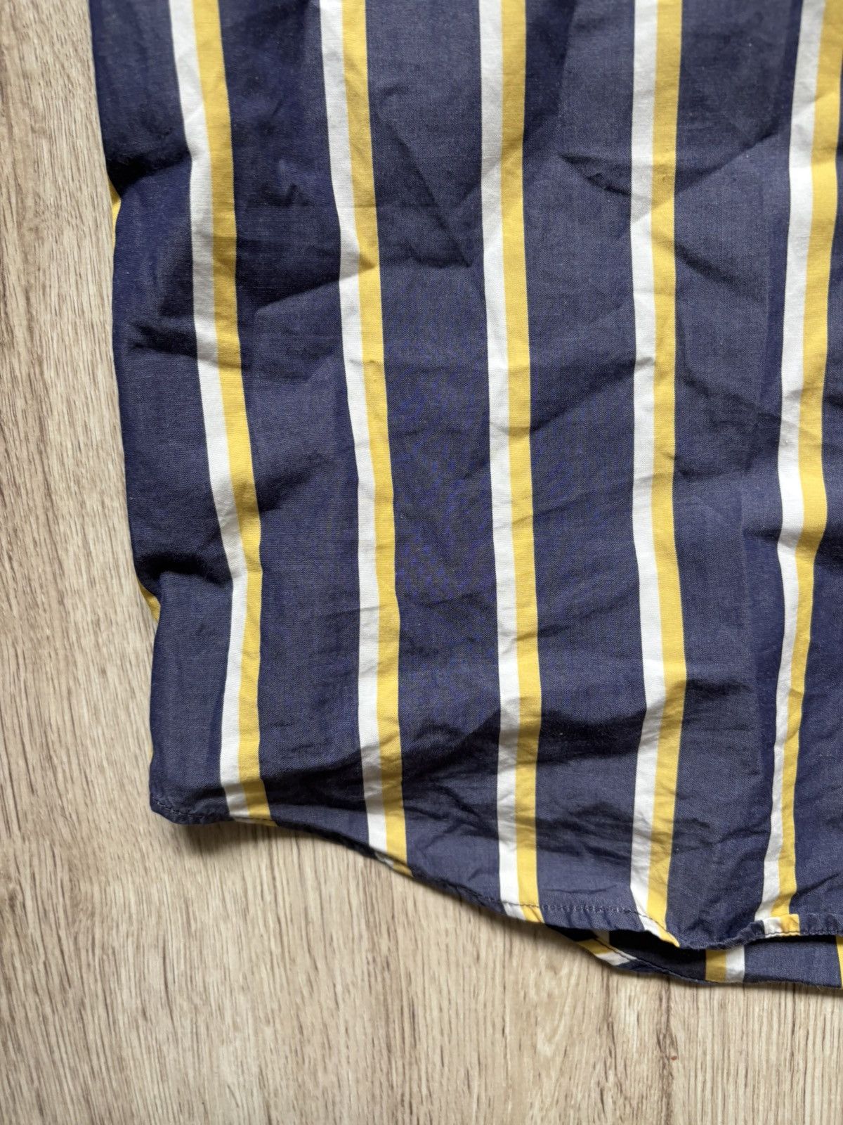 Maison Kitsune Maison Kitsuné Men’s Striped Shirt Size 38 Cotton Fox Logo Size US S / EU 44-46 / 1 - 12 Thumbnail
