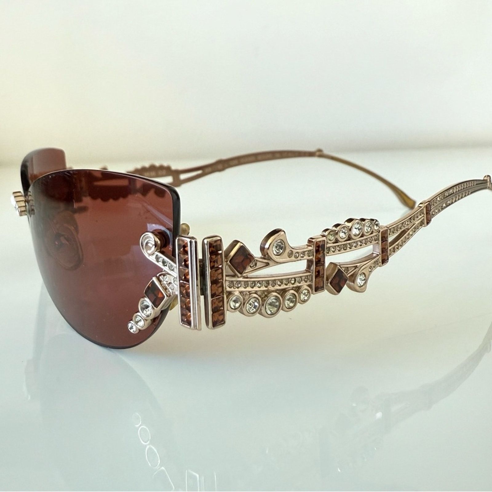 Judith Leiber Vintage Judith Leiber women sunglasses Authentic Size ONE SIZE - 8 Thumbnail