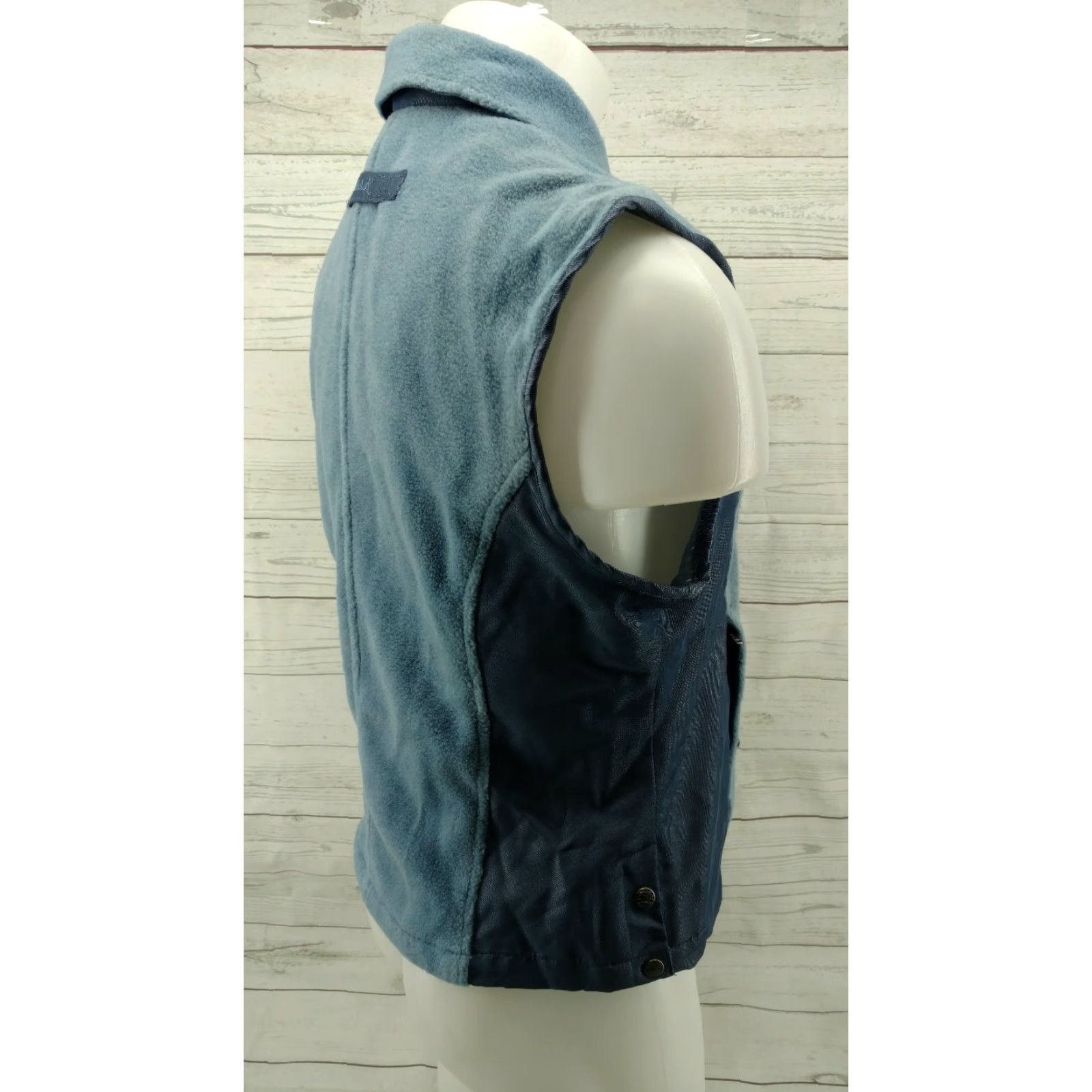 Vintage Blue Kyra. K Trainer Womens Equestrian Sportsman Full Zip Vest Size Large Size L / US 10 / IT 46 - 5 Thumbnail