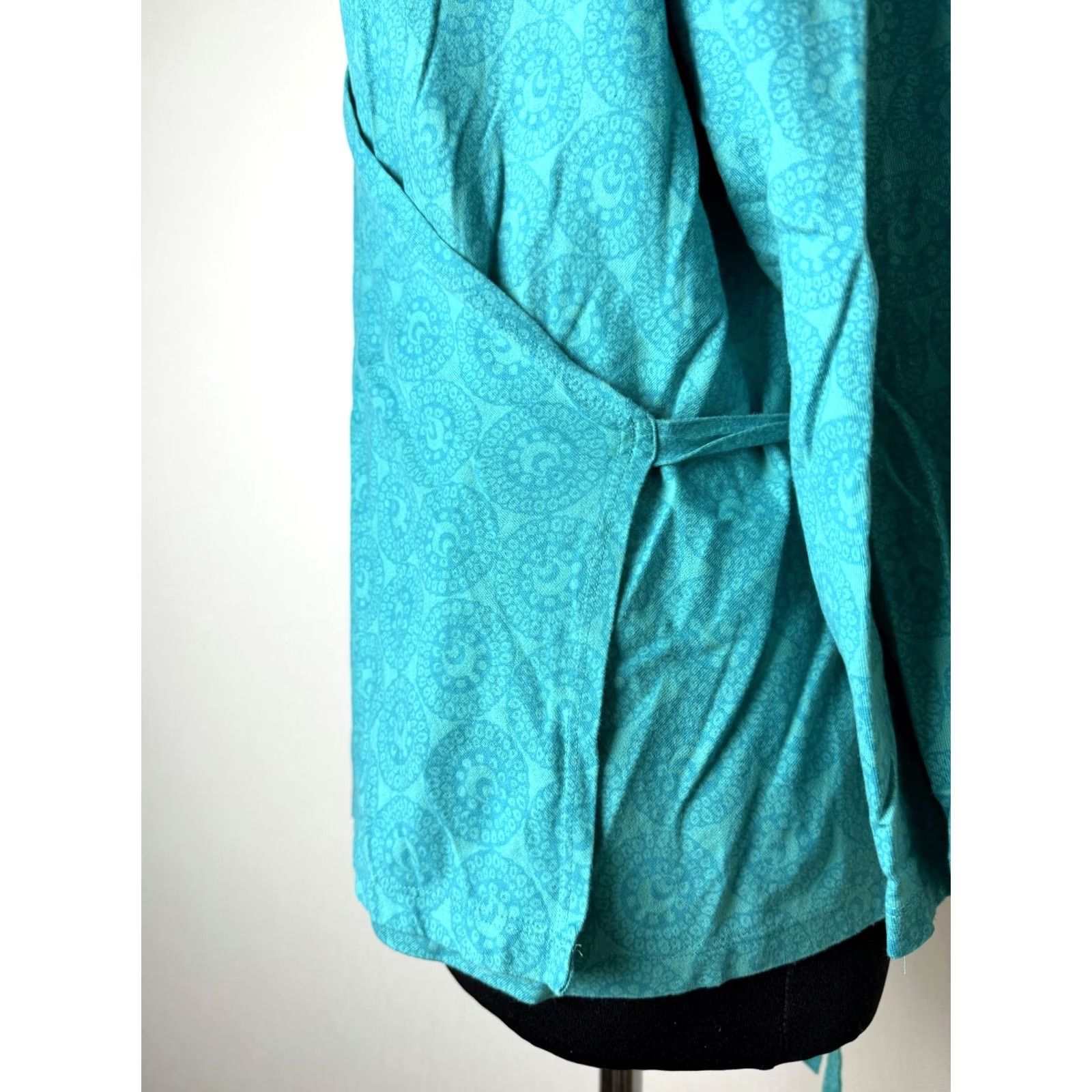 Marimekko marimekko womens XL blue long sleeve wrap shirt Size XL / US 12-14 / IT 48-50 - 5 Thumbnail