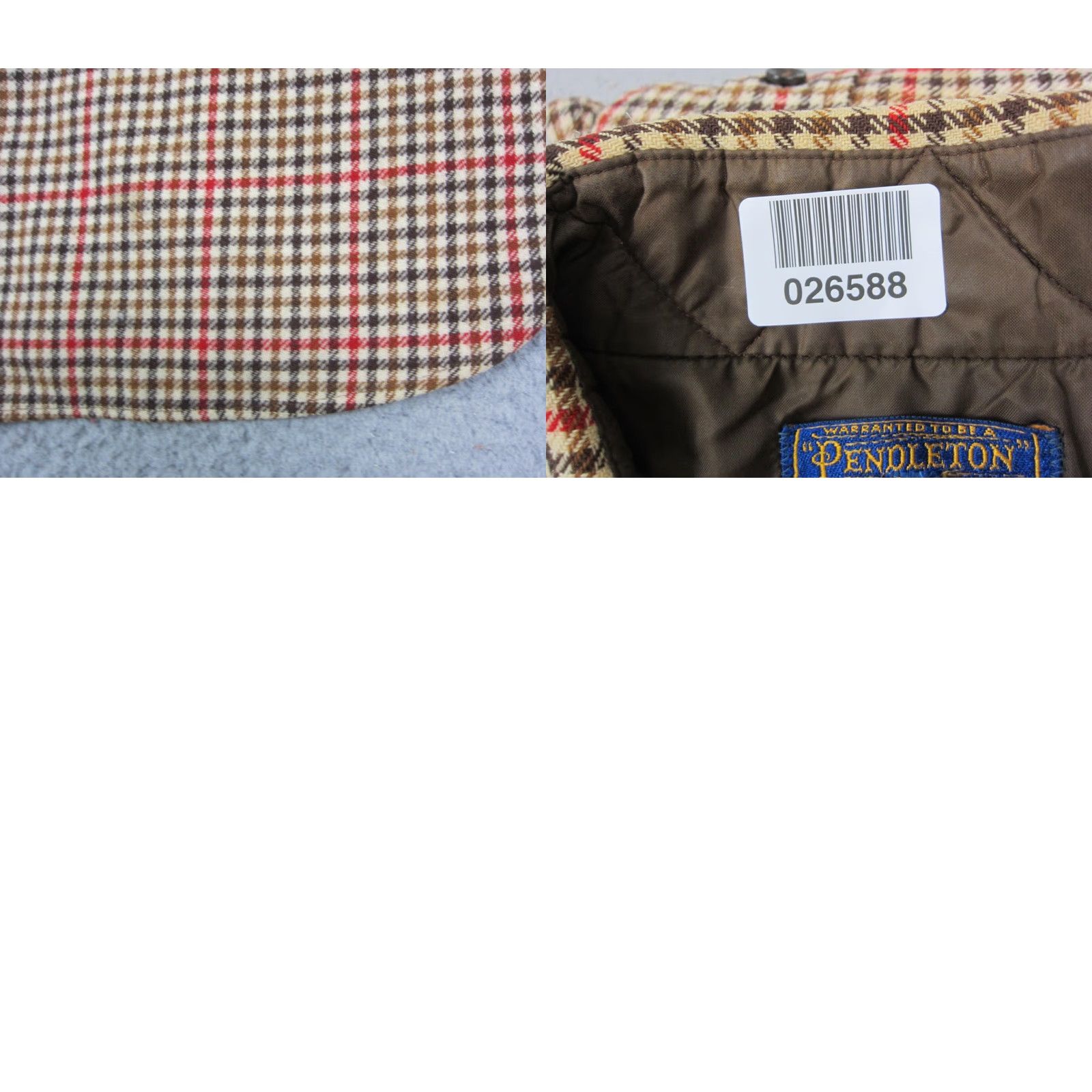 Pendleton VINTAGE Pendleton Shirt Mens XL Brown Wool Made in USA 50s 60s Plaid Button-Up Long Sleeve Collared Retro Classic Outdoor Workwear 90s Mens Size US XL / EU 56 / 4 - 9 Thumbnail
