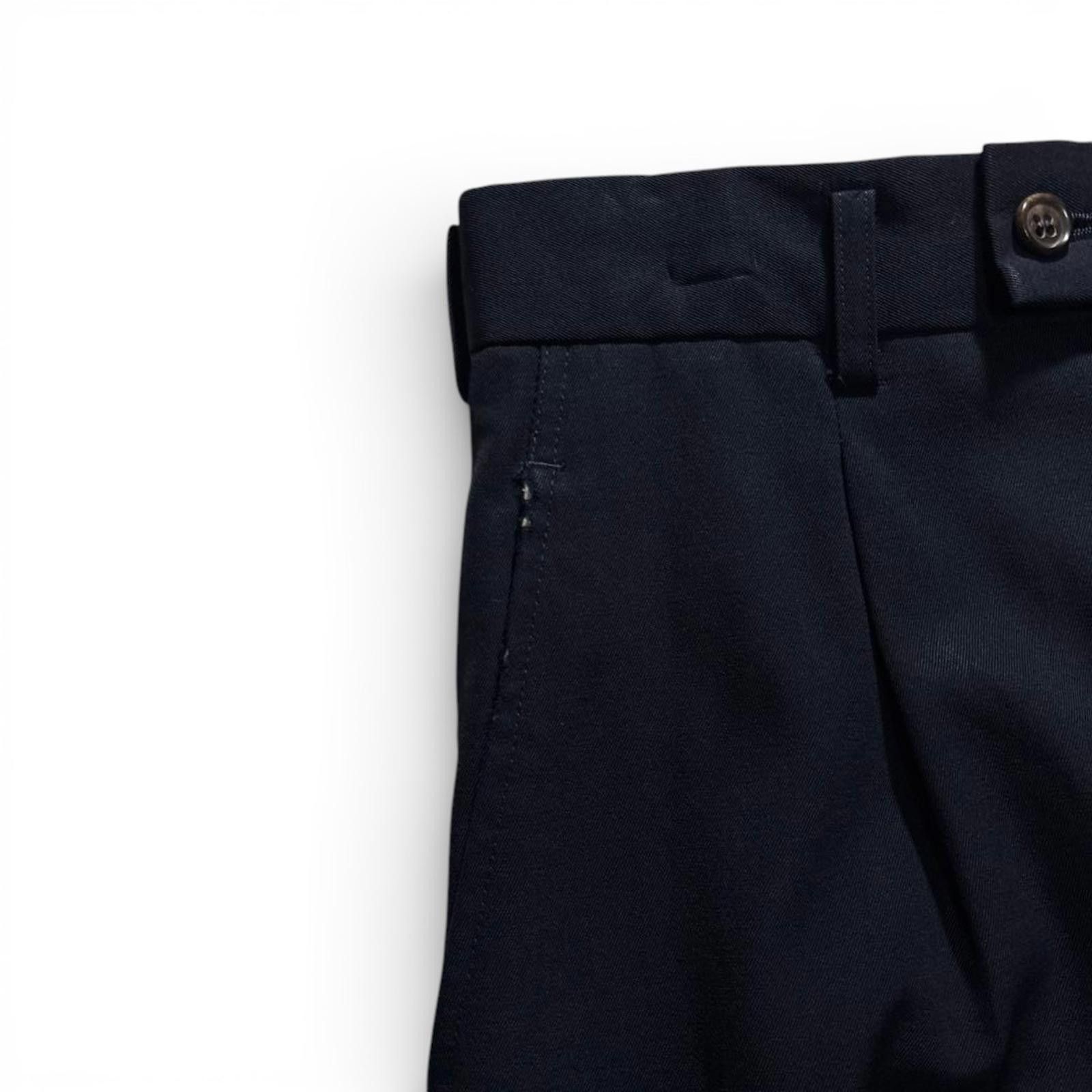Comme des Garcons Comme des Garçons - Navy Blue Suit Jacket and Trousers Set Size 40R - 8 Thumbnail
