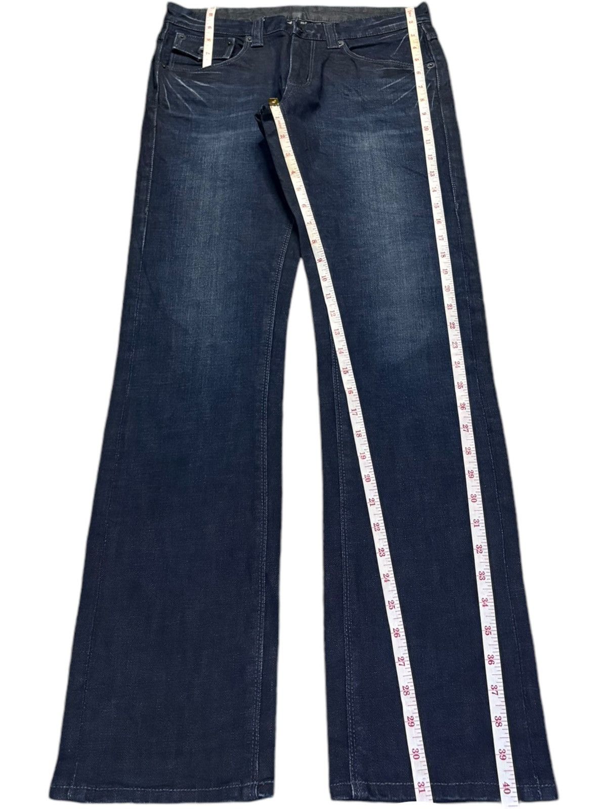 20471120 × Japanese Brand Vintage Japanese 291295 Homme Indigo Wash Jeans Size US 30 / EU 46 - 13 Thumbnail