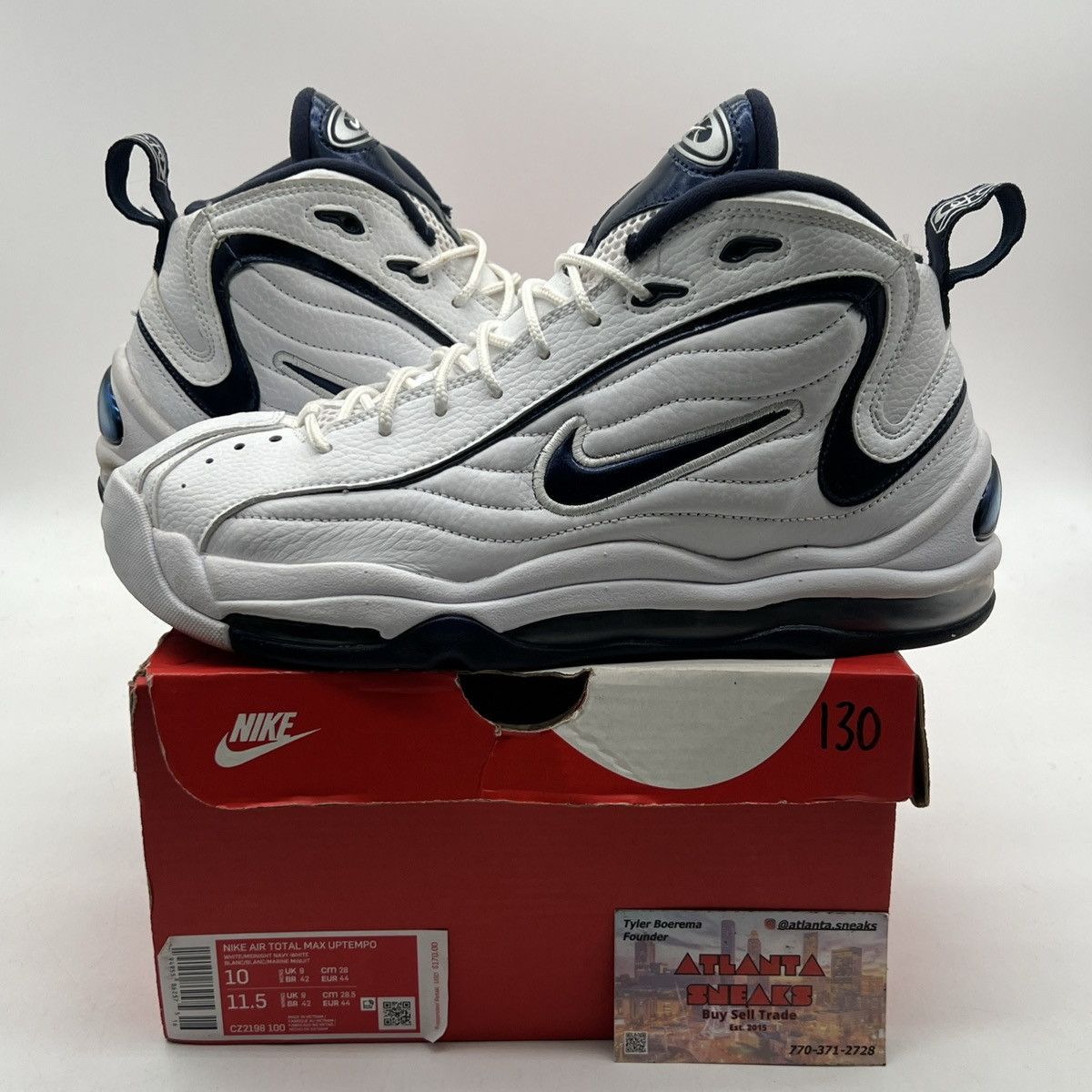 Air total max uptempo midnight navy