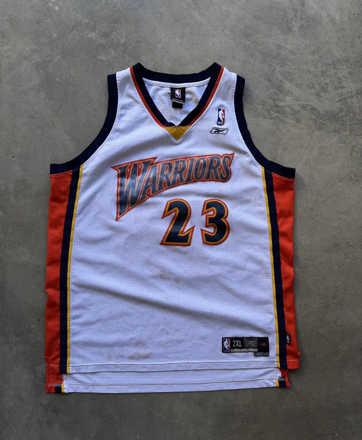 Reebok Vintage Golden State Warriors Jason Richardson Reebok Jersey Size US XXL / EU 58 / 5 - 1 Thumbnail