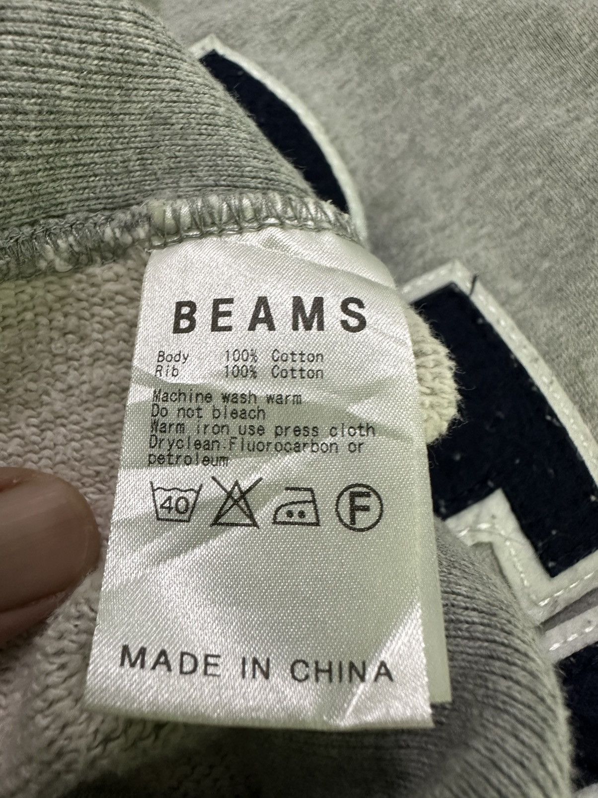 Beams Plus × Japanese Brand Vintage Beams DTW Sweatshirt Size US S / EU 44-46 / 1 - 7 Thumbnail