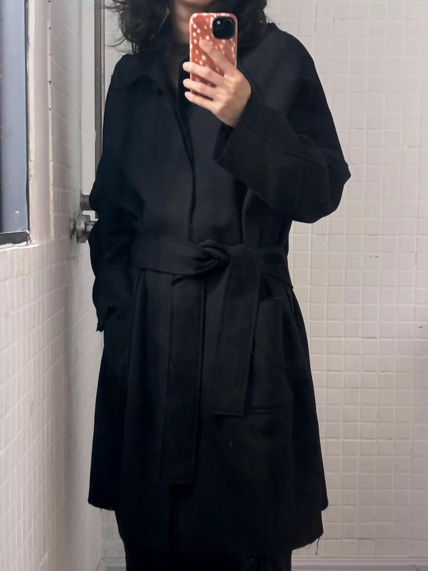 Ann Demeulemeester Ann Demeulemeester Single Layer Wool Blend Coat S Size S / US 4 / IT 40 - 2 Thumbnail