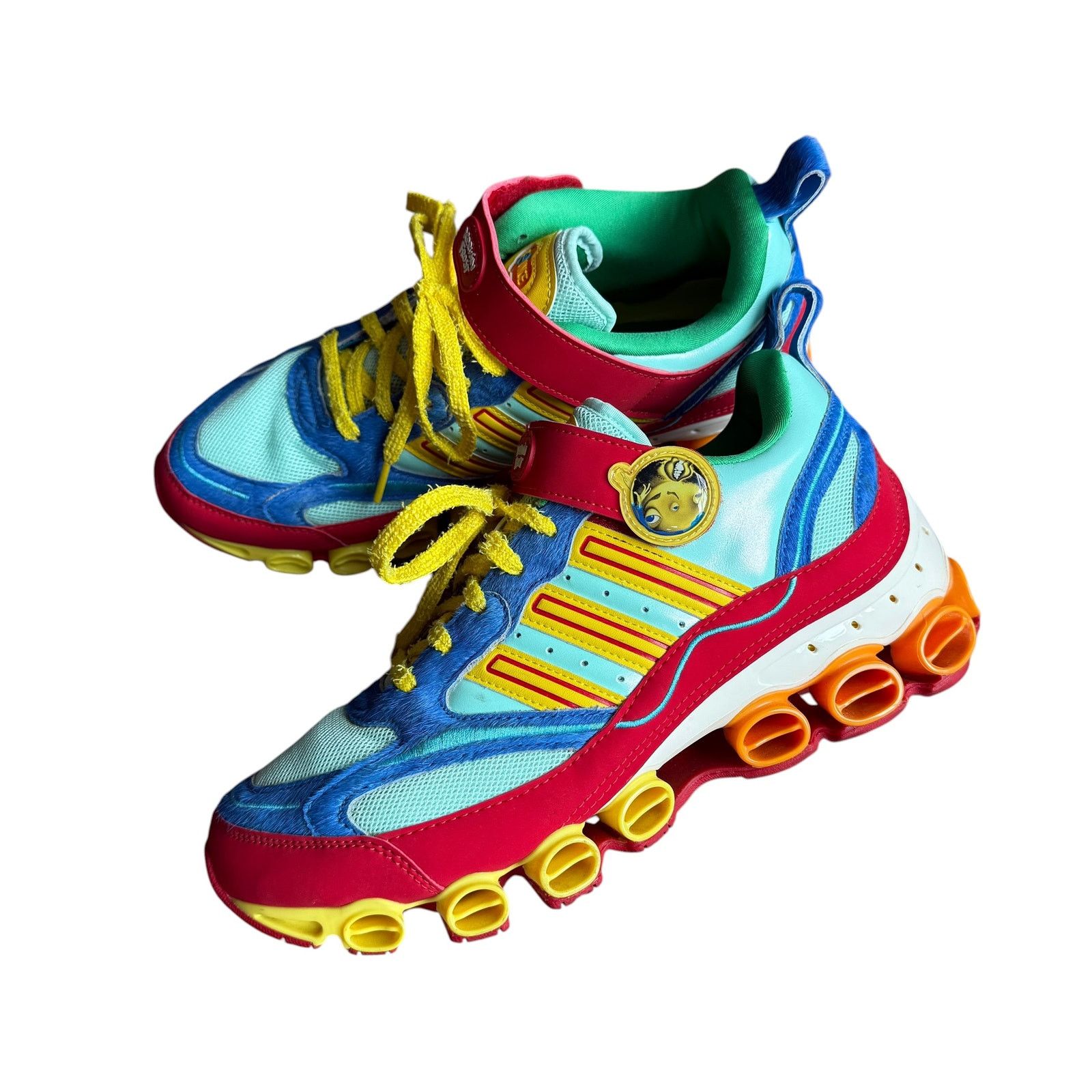 Adidas Kerwin Frost Adidas Microbounce MultiColor T1 Shoe Mens 10.5 Size US 10.5 / EU 43-44 - 4 Thumbnail
