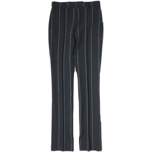 Other Other 3.1 Phillip Lim Pinstripe Slim Trousers Polyester Rayon Trousers Others Pants E201-5354DBI DUTY FREE for USA Size ONE SIZE - 1 Thumbnail