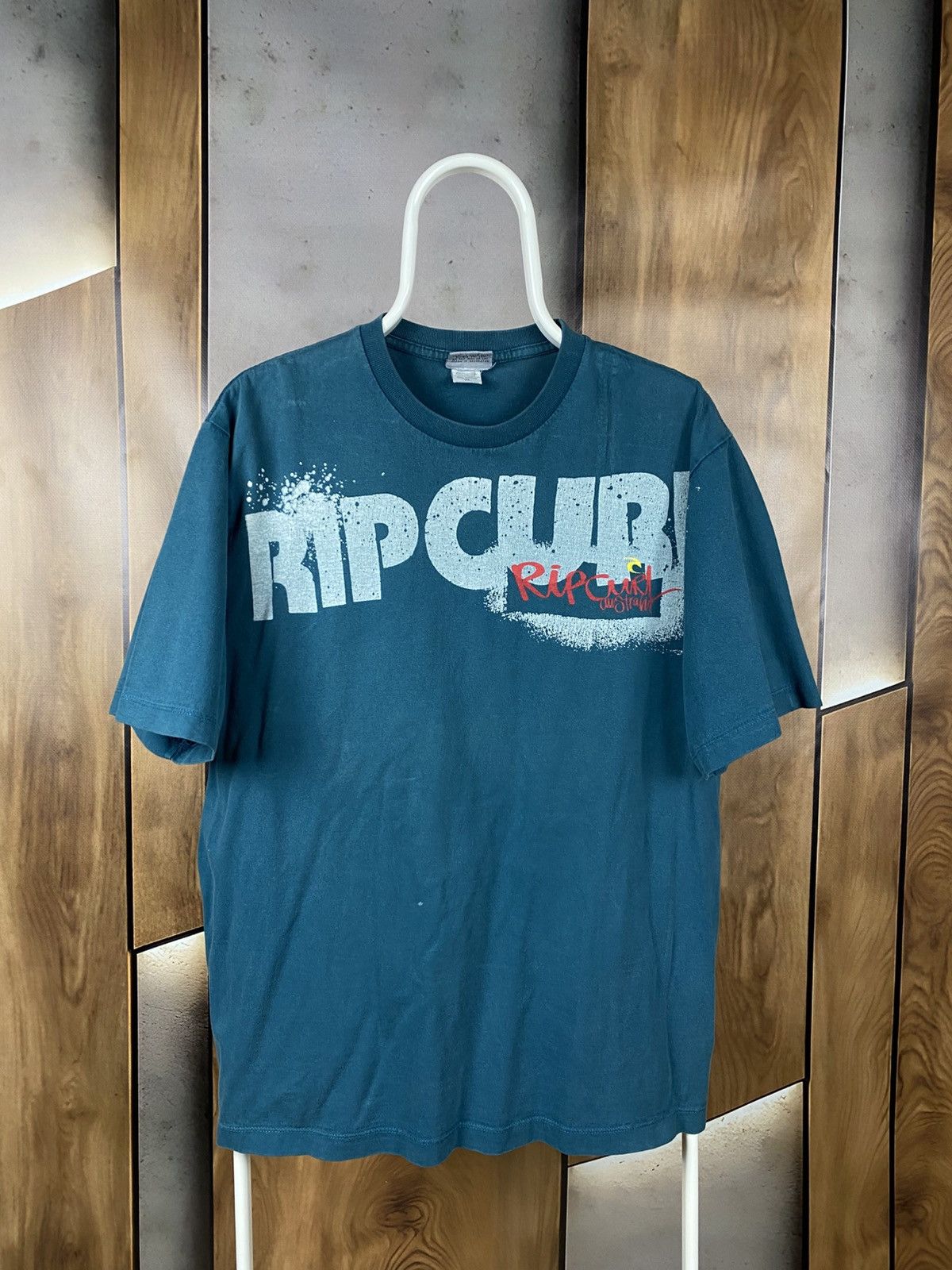 Rip Curl 🌊Vintage 90s T-Shirt Rip Curl Surf Logo VTG Tee🌊 Size US XL / EU 56 / 4 - 1 Thumbnail