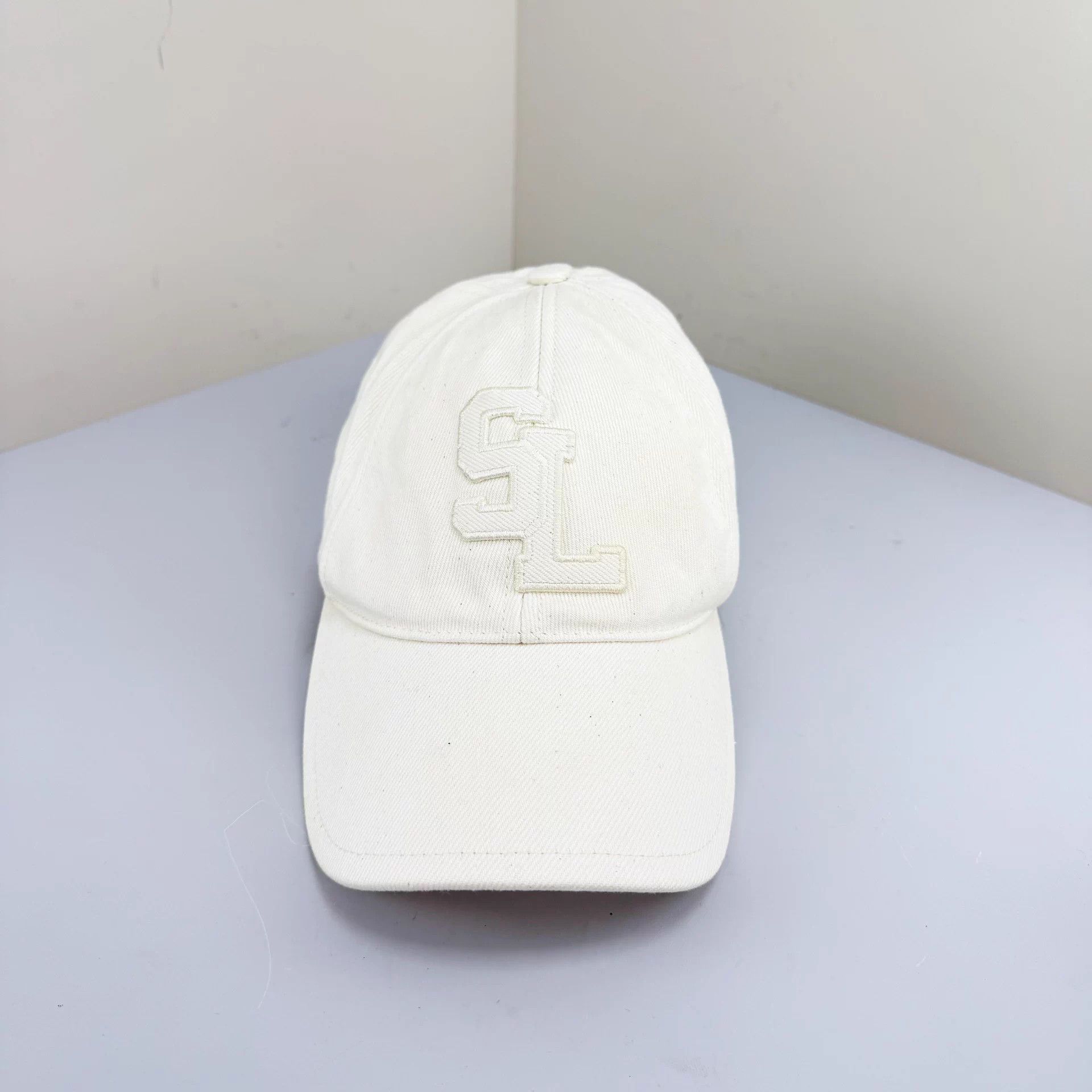 Saint Laurent Paris Saint Laurent Embroidered Logo Hat 59cm 99 New Size ONE SIZE - 1 Thumbnail