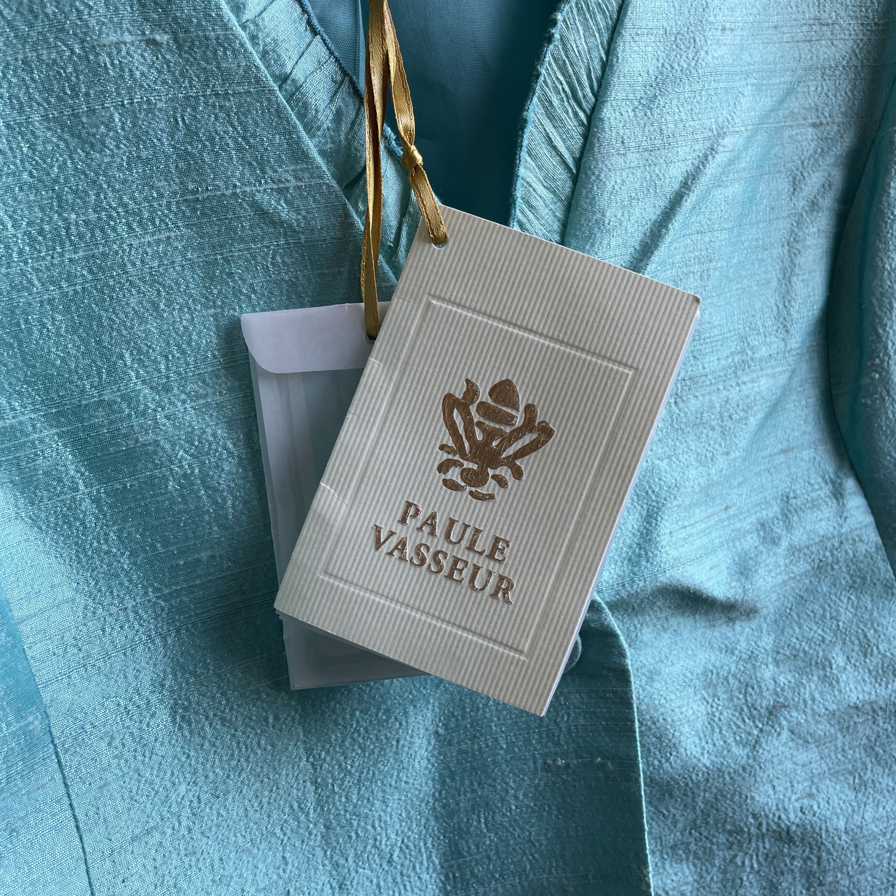 Other BNWT Paule Vasseur Doge Silk Blazer Size EUR 44 Size L / US 10 / IT 46 - 9 Thumbnail