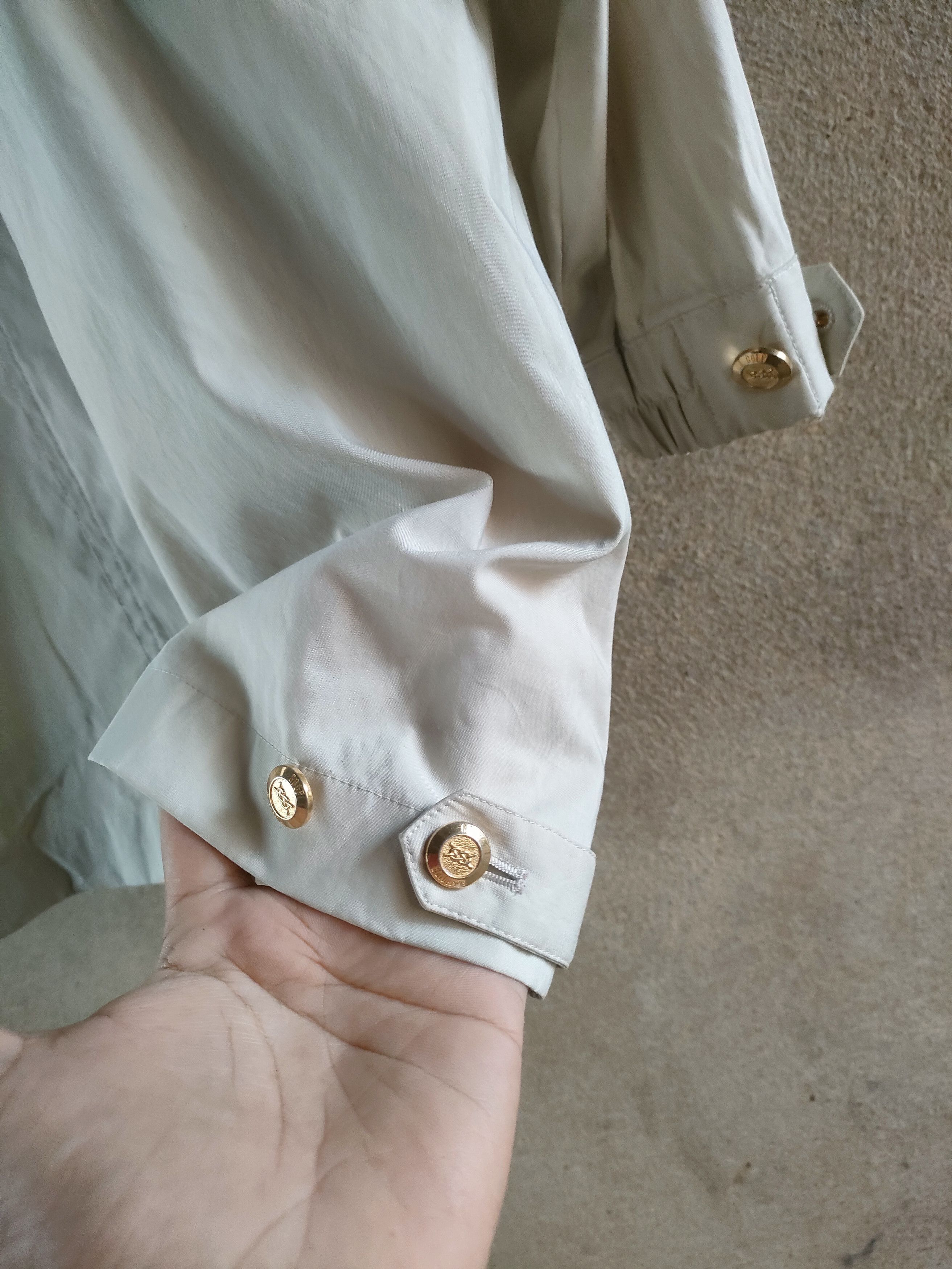 Burberry × Vintage Vintage Burberry Golf Long Jacket Size US M / EU 48-50 / 2 - 2 Thumbnail