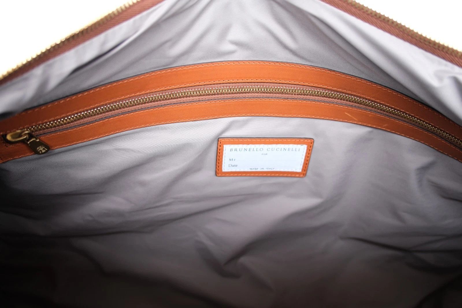 Brunello Cucinelli New Brunello Cucinelli Street Bag Luggage Weekender Size ONE SIZE - 7 Thumbnail