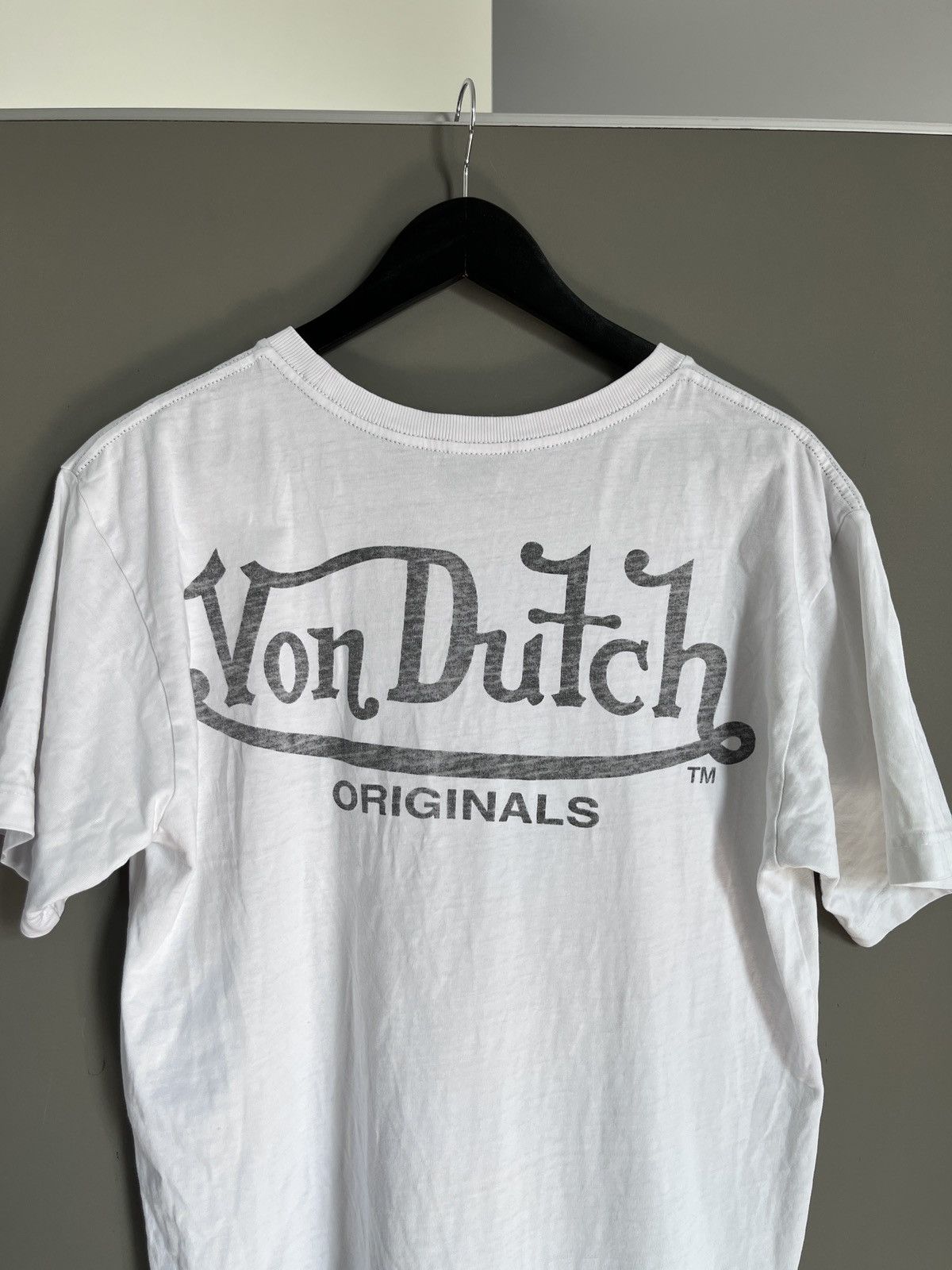 Von Dutch Von Dutch Big Logo White T-shirt Size US S / EU 44-46 / 1 - 10 Thumbnail