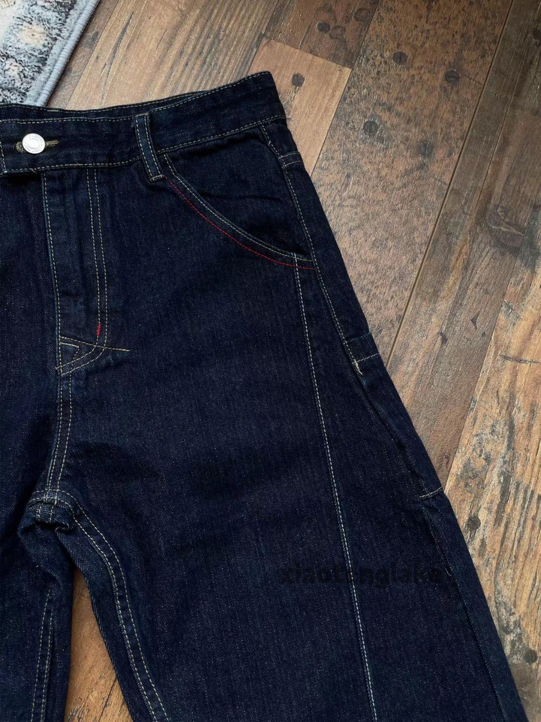 Jean xz vintage loose baggy wide Leg y2k bootcut jeans Size US 32 / EU 48 - 8 Thumbnail