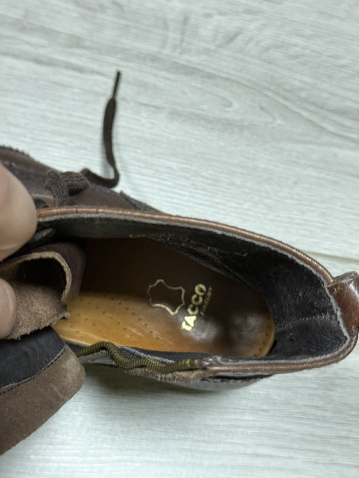 Sendra Sendra western vintage leather lace boots rare rancho Size US 8.5 / EU 41-42 - 3 Thumbnail