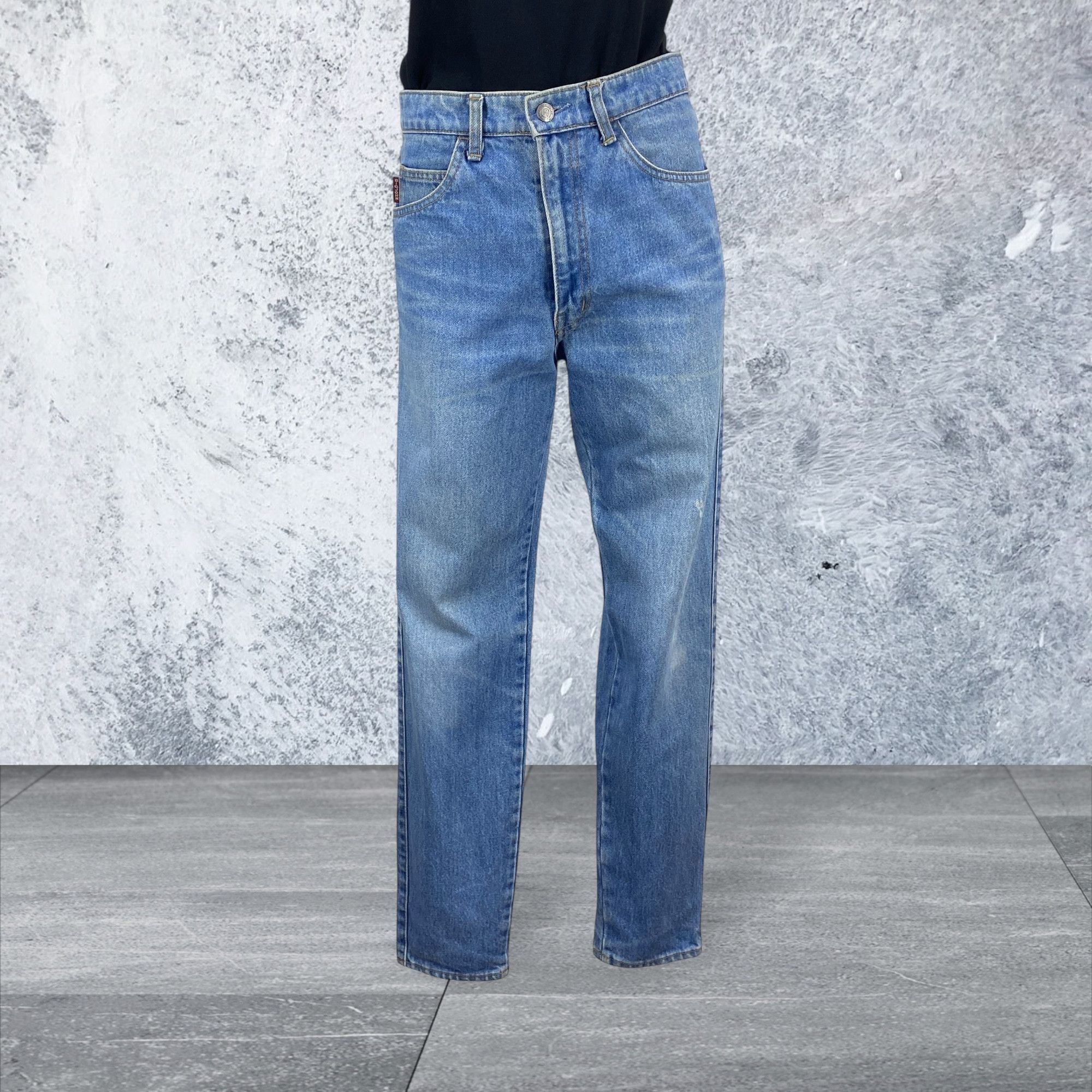 Japanese Brand Big John High Waisted Flare Jeans Size 27" / US 4 / IT 40 - 2 Thumbnail