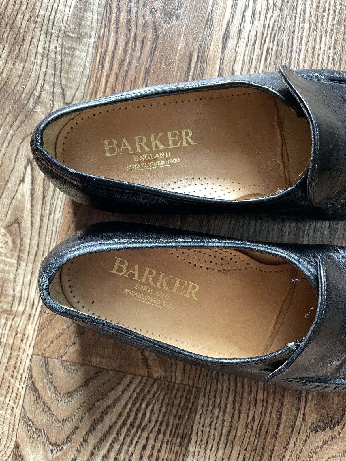 Barker Barker men’s leather loafers shoes size UK 7 Size US 8.5 / EU 41-42 - 5 Thumbnail