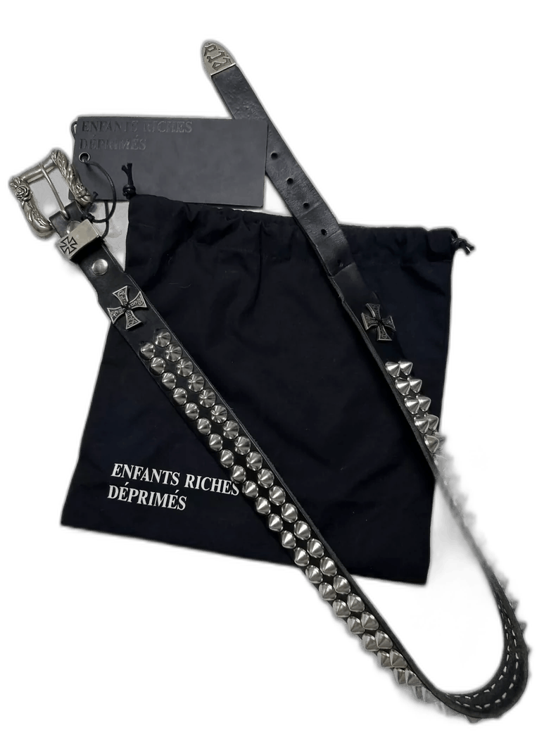 Enfants Riches Deprimes Enfants Riches Déprimés Studded Cross Belt Size ONE SIZE - 1 Thumbnail