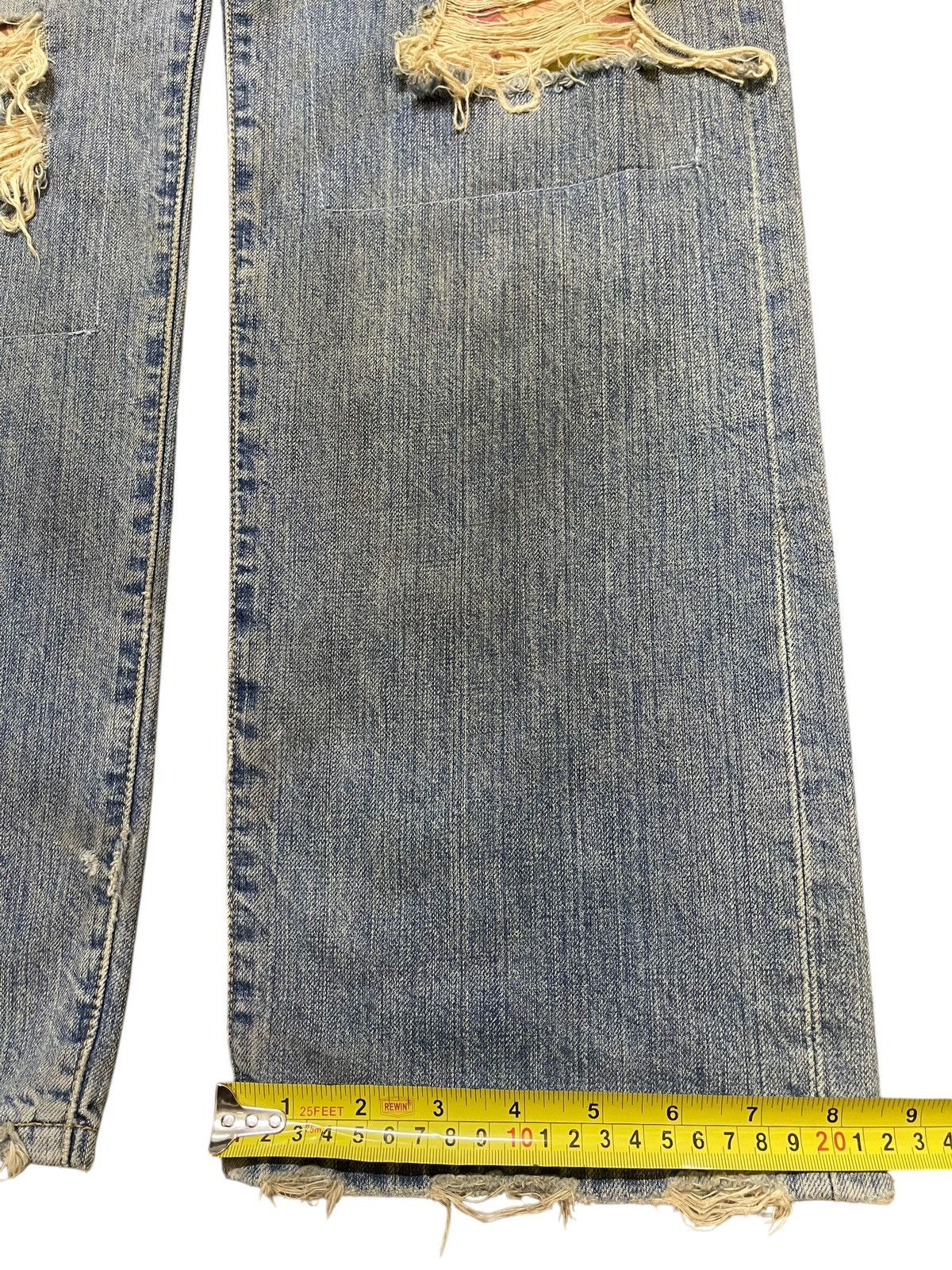 Levi's Vintage 90 Levis 501 Distressed Style Loose Jeans Size US 34 / EU 50 - 17 Thumbnail
