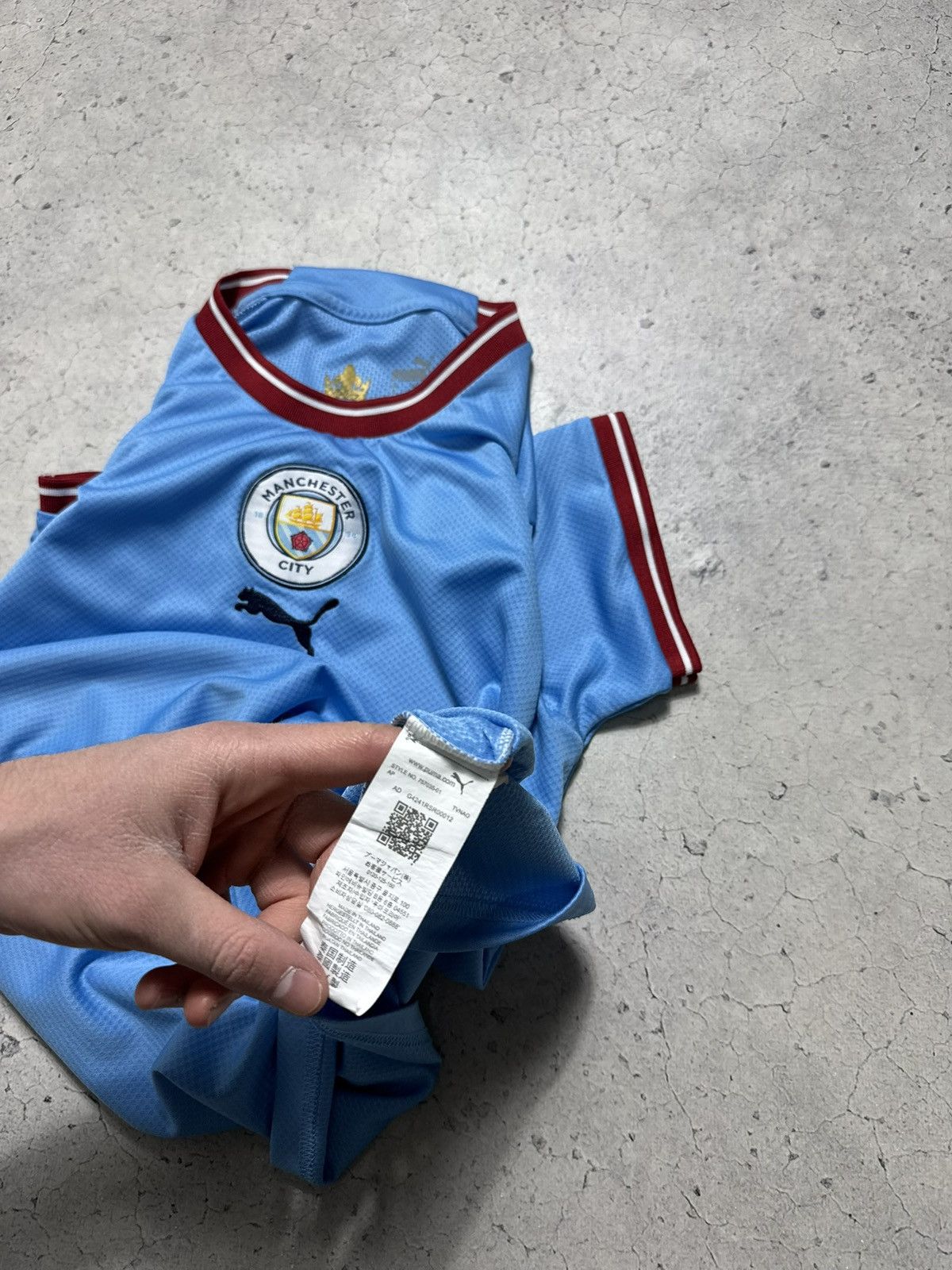 Puma Puma FC Manchester City 2022-2023 Soccer Jersey Size US S / EU 44-46 / 1 - 8 Thumbnail