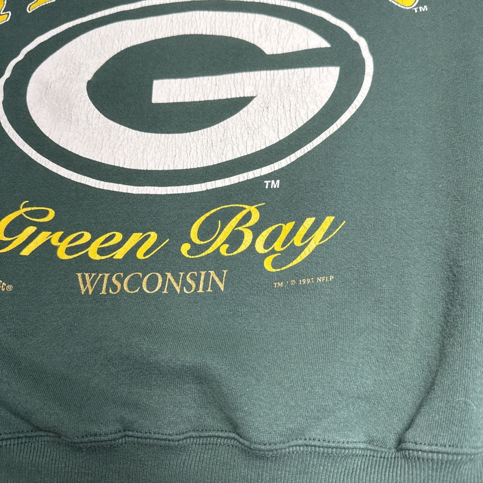 NFL Vintage 90s Green Bay Packers Crew Neck Sweatshirt Mens L Size US L / EU 52-54 / 3 - 3 Thumbnail