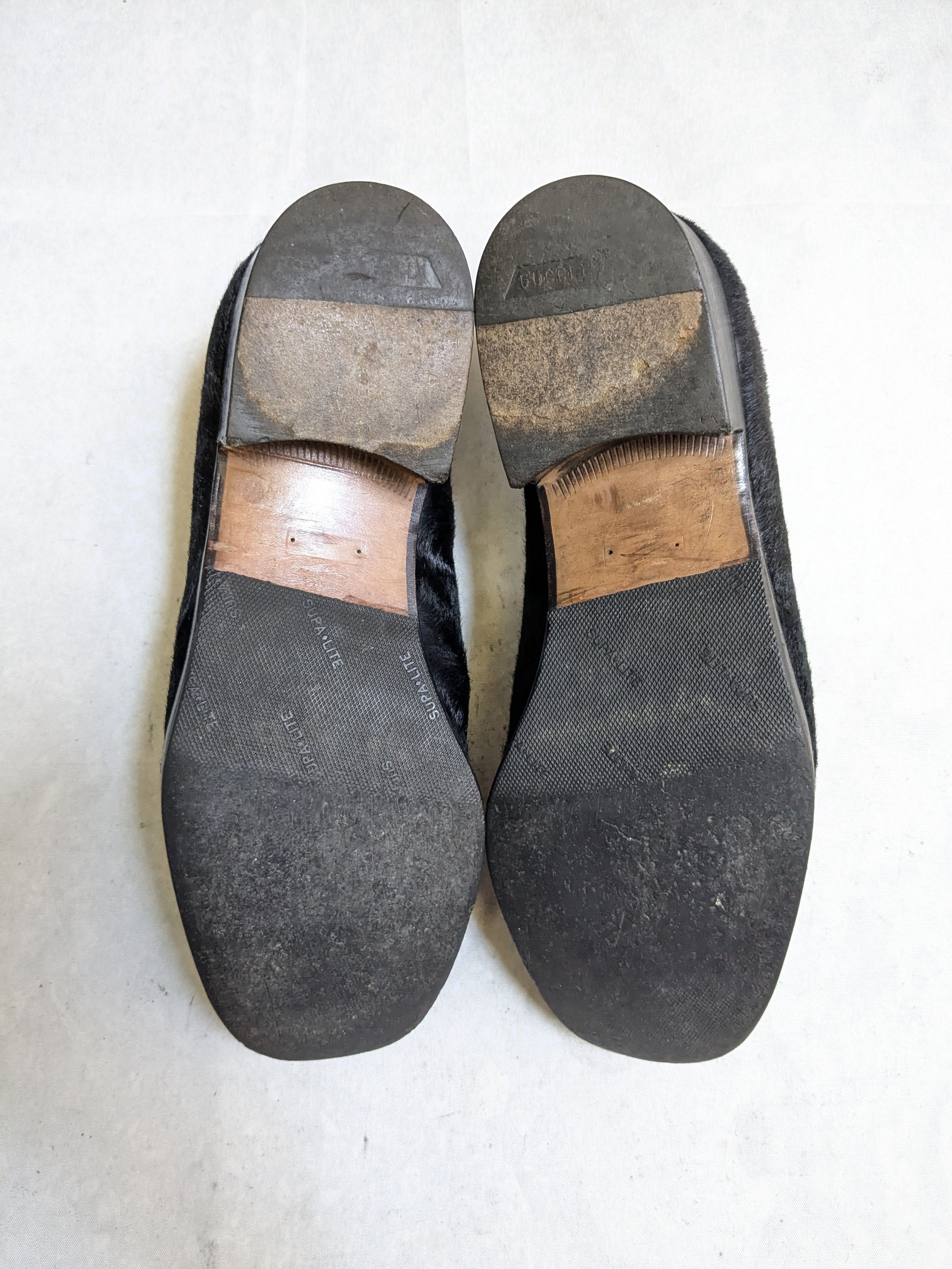Gucci Gucci Horsebit Loafers Black Pony Hair 9 Heeled Size US 9 / EU 42 - 15 Thumbnail