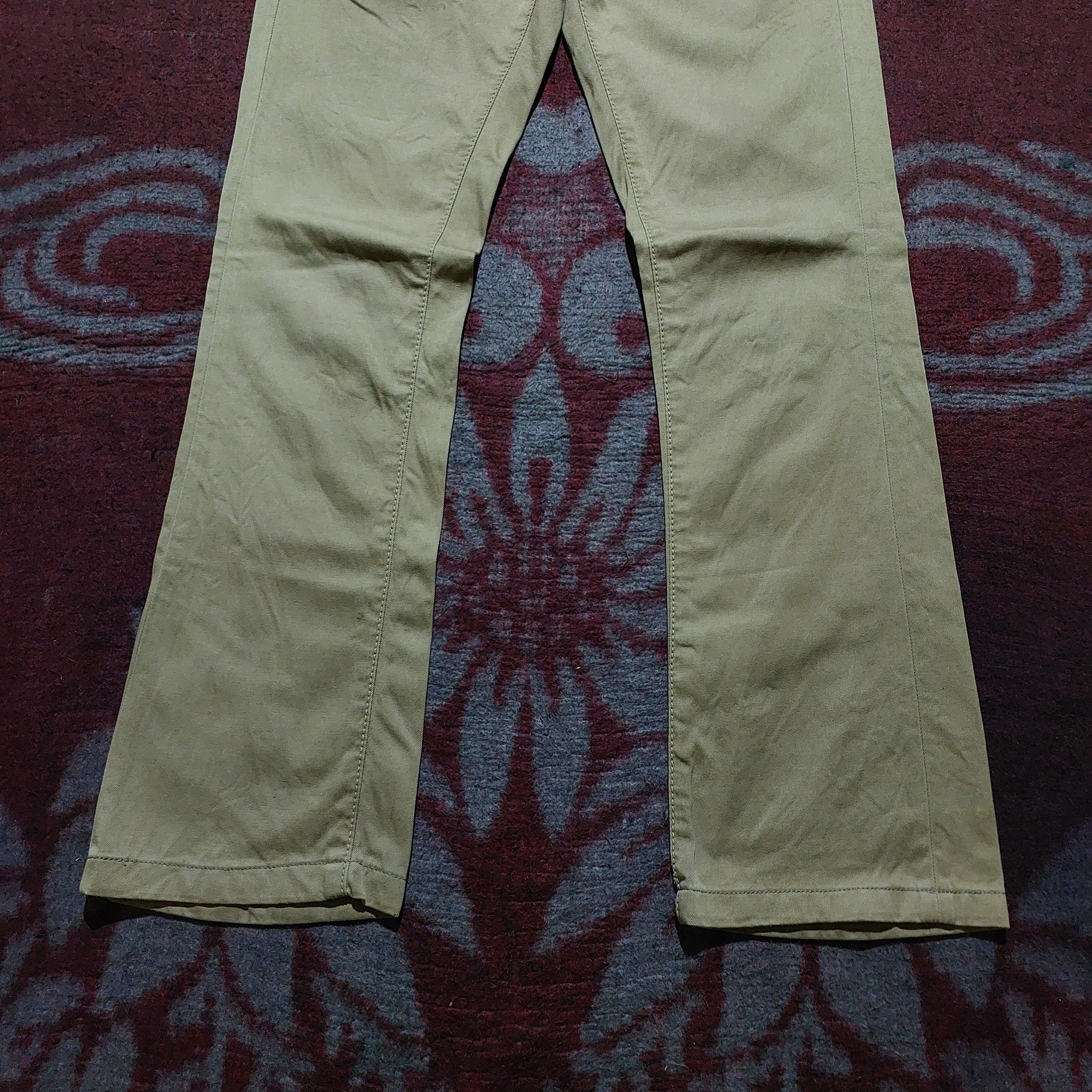 Vanquish Vanquish Gold Japan cotton boot cut pants Size US 30 / EU 46 - 5 Thumbnail