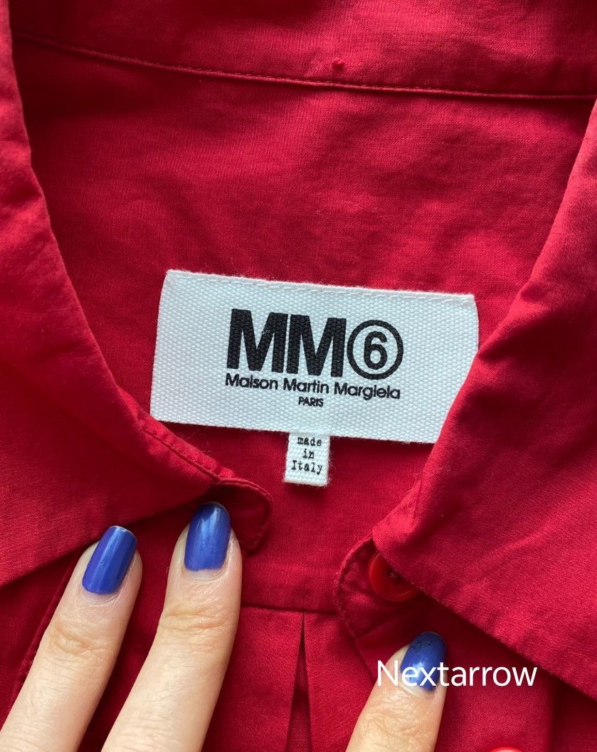 Maison Margiela Mm6 Masion Margiela Scarlet Shirt 2412-Nextarrow Size M / US 6-8 / IT 42-44 - 2 Thumbnail
