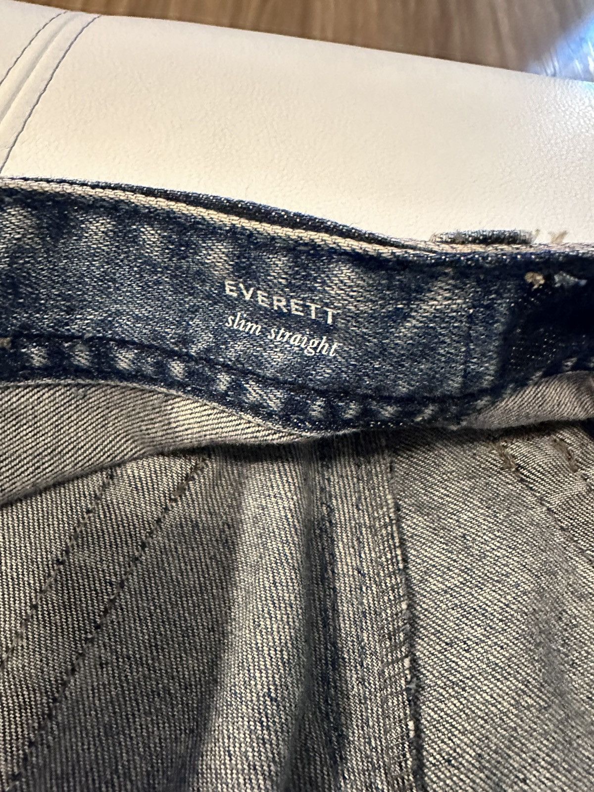 AG Adriano Goldschmied AG Everett Slim Straight Jean Size US 36 / EU 52 - 5 Thumbnail