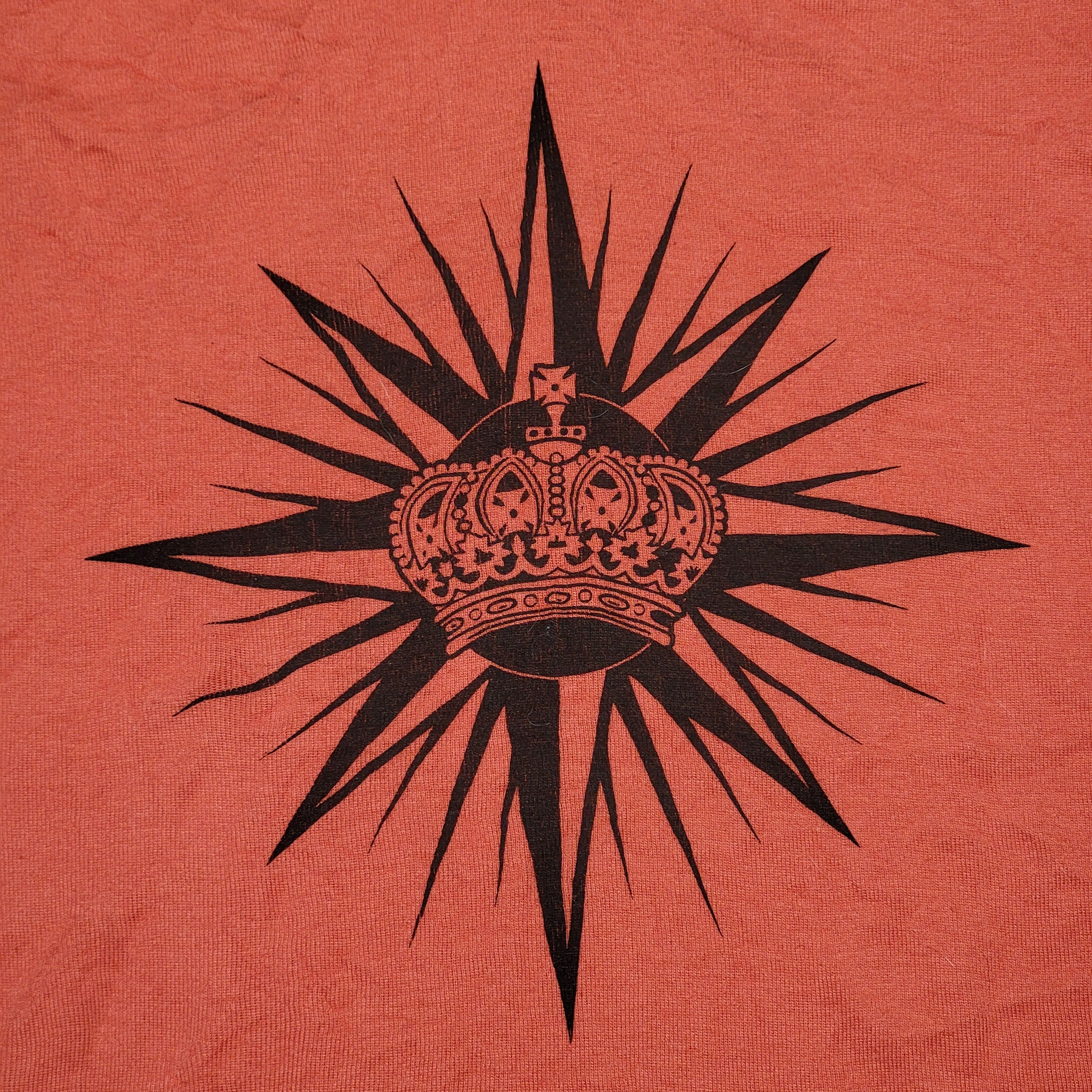 Seven 7 Seven7 Luxe Hoodie Tee LS Orange Graphic - Size 18/20 Size XXL / US 16-18 / IT 52-54 - 2 Thumbnail