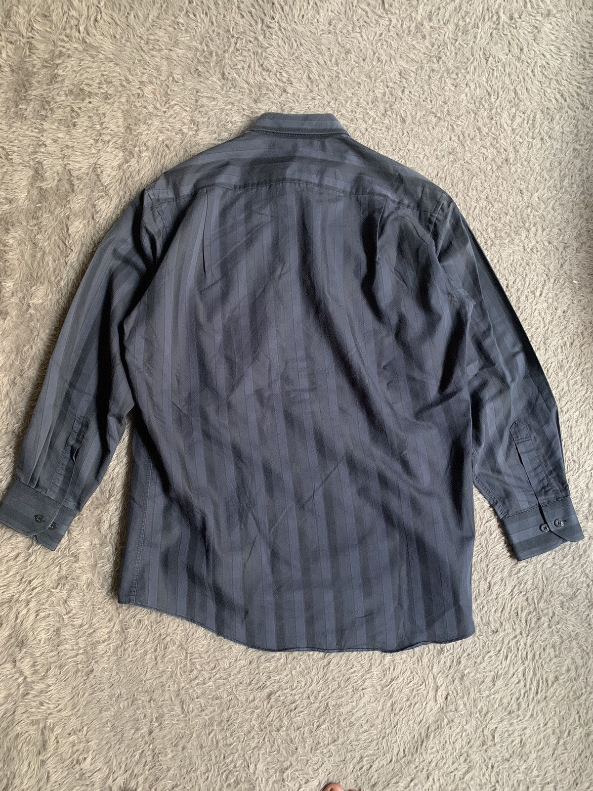 Balenciaga Vintage 90s Balenciaga Stripe Shirt Size US L / EU 52-54 / 3 - 7 Thumbnail